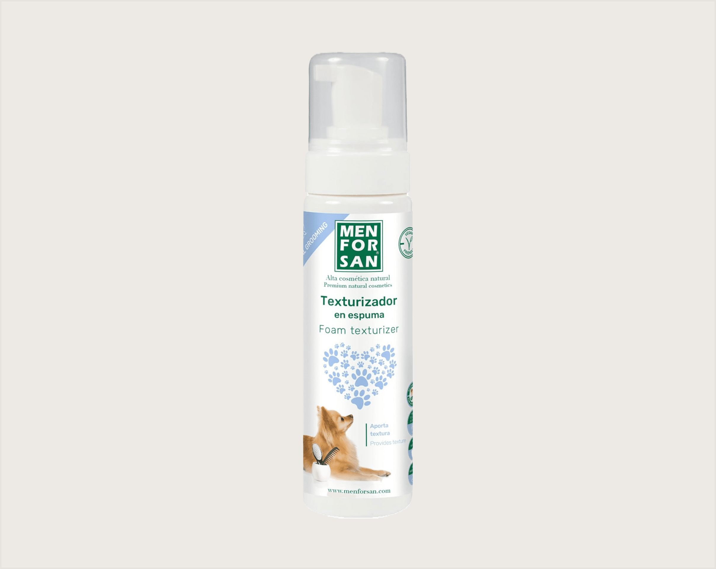 Men For San Texturizador en Espuma para Mascotas - 1