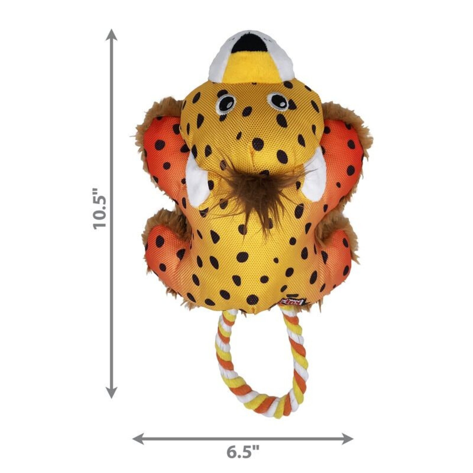 Peluche Kong Cozie Tuggz Guepardo - 3