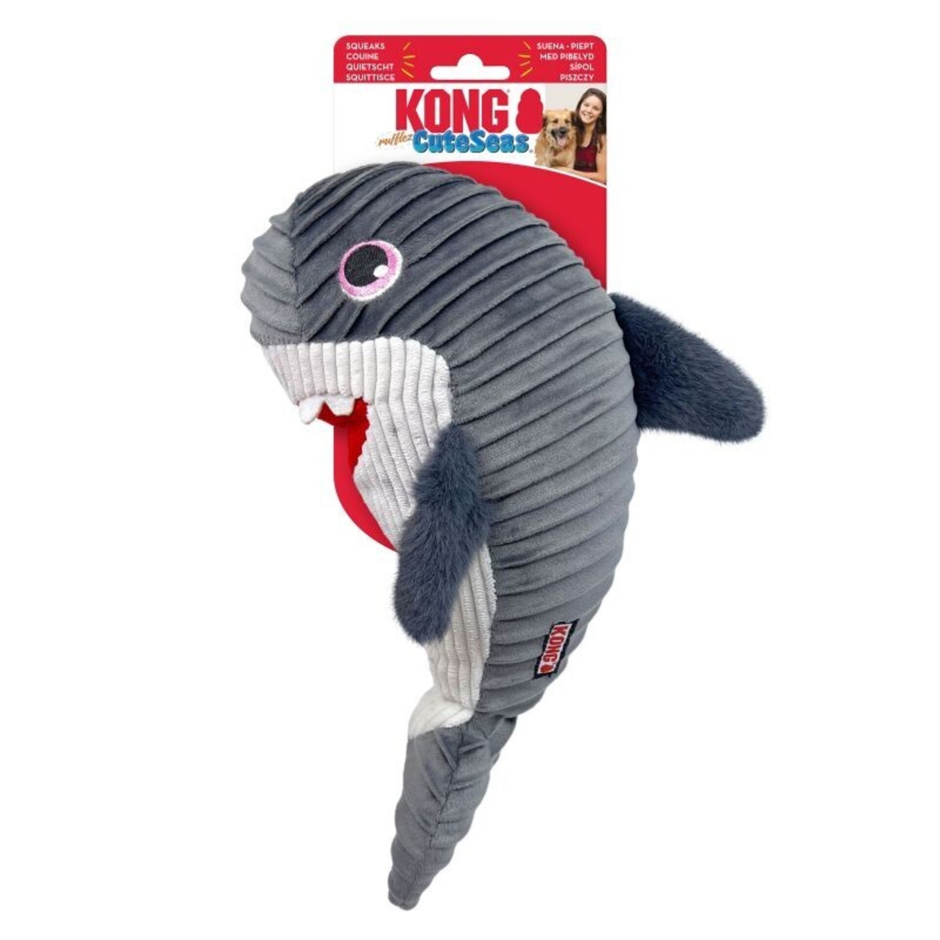 Peluche Kong Cuteseas Ruflez Shark - 2
