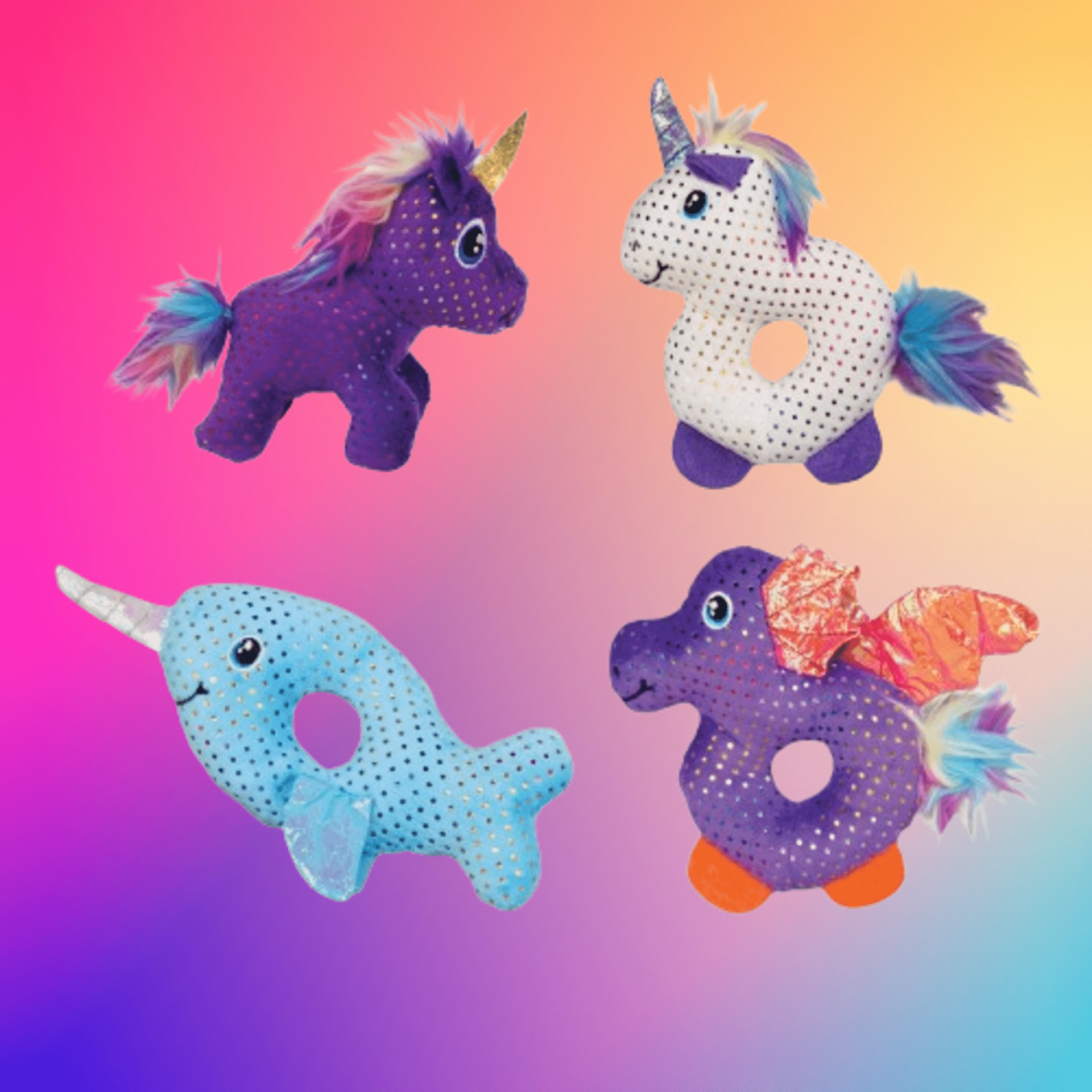 Peluche Kong Enchanted Charracters - 2