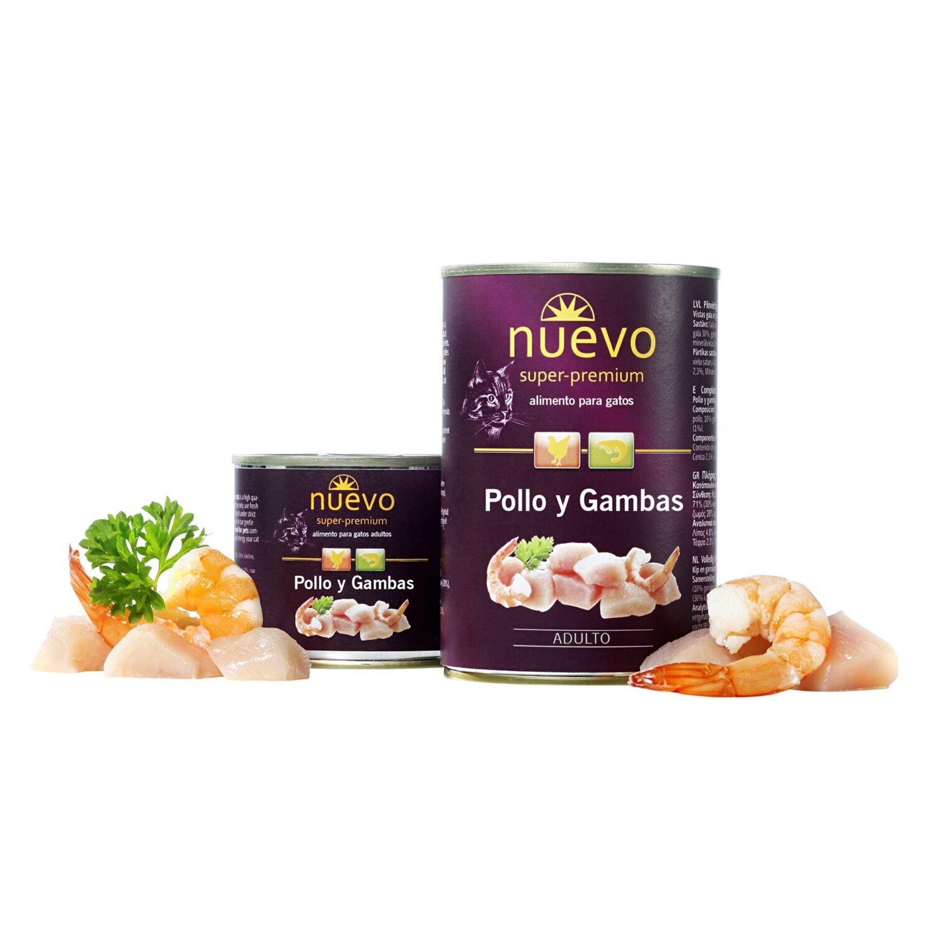 Nuevo Super Premium Adulto De Gambas-Salmon-Ternera-Pollo - 5
