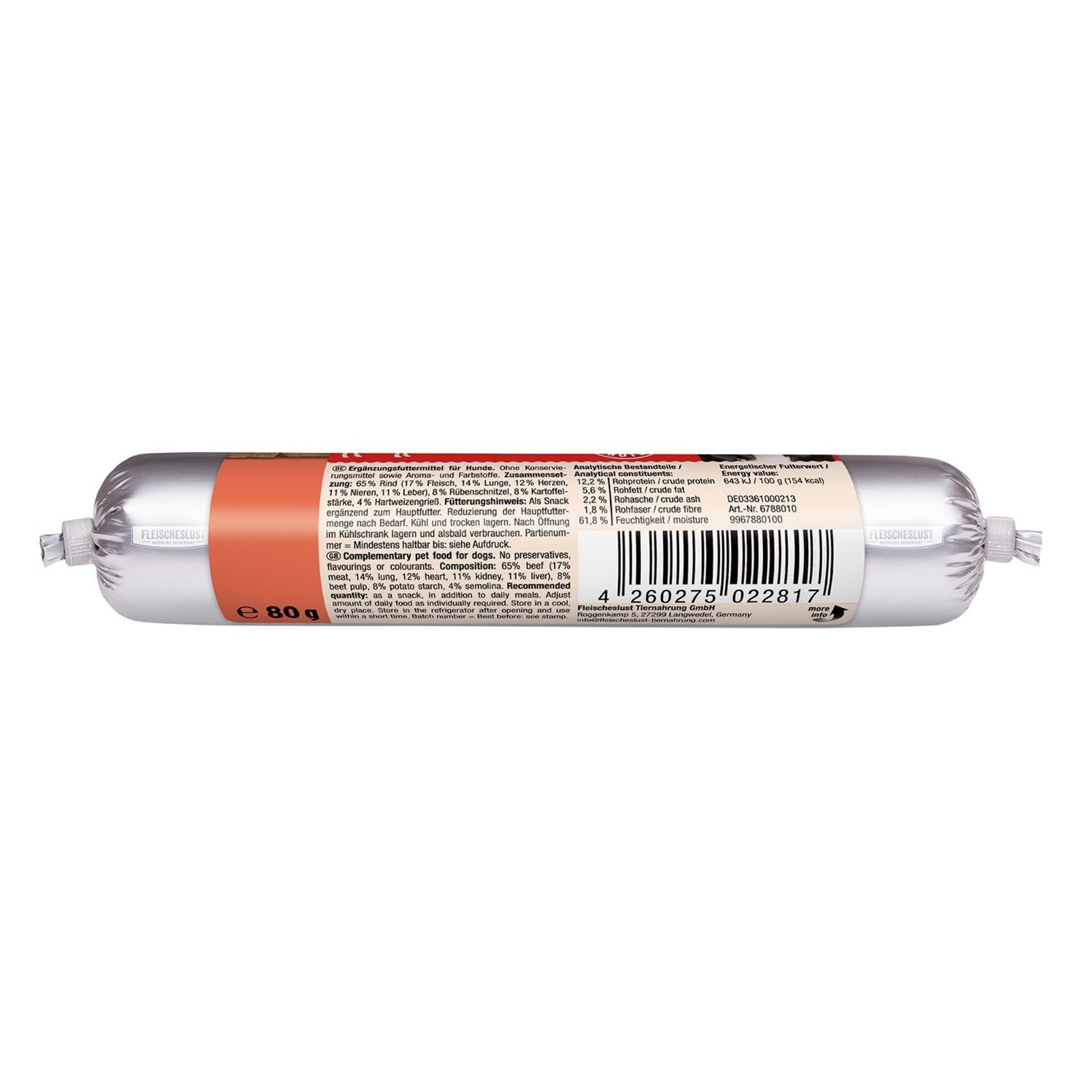 Fleischeslust Salchicha De Ternera Tierna - 2