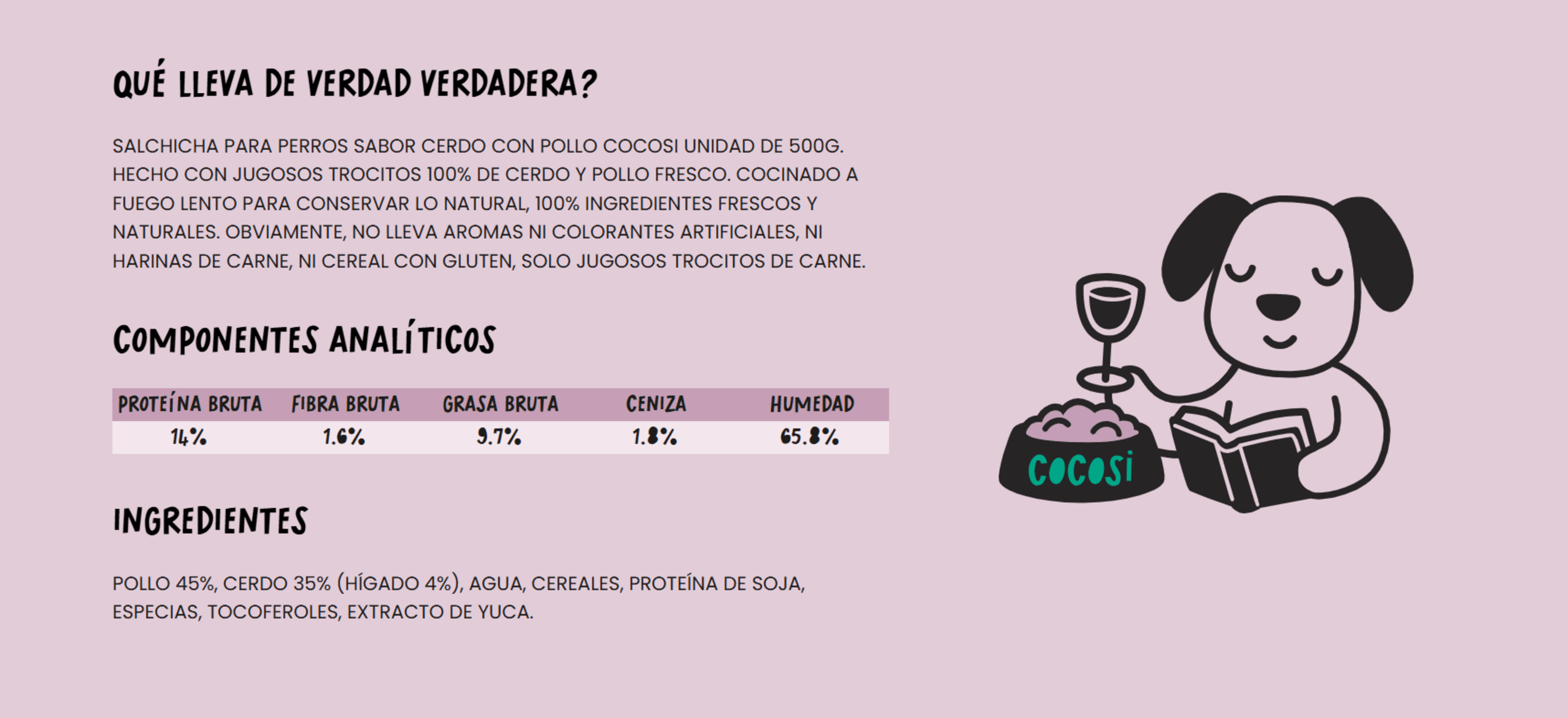 Cocosi Salchicha Con Cerdo Y Pollo - 14