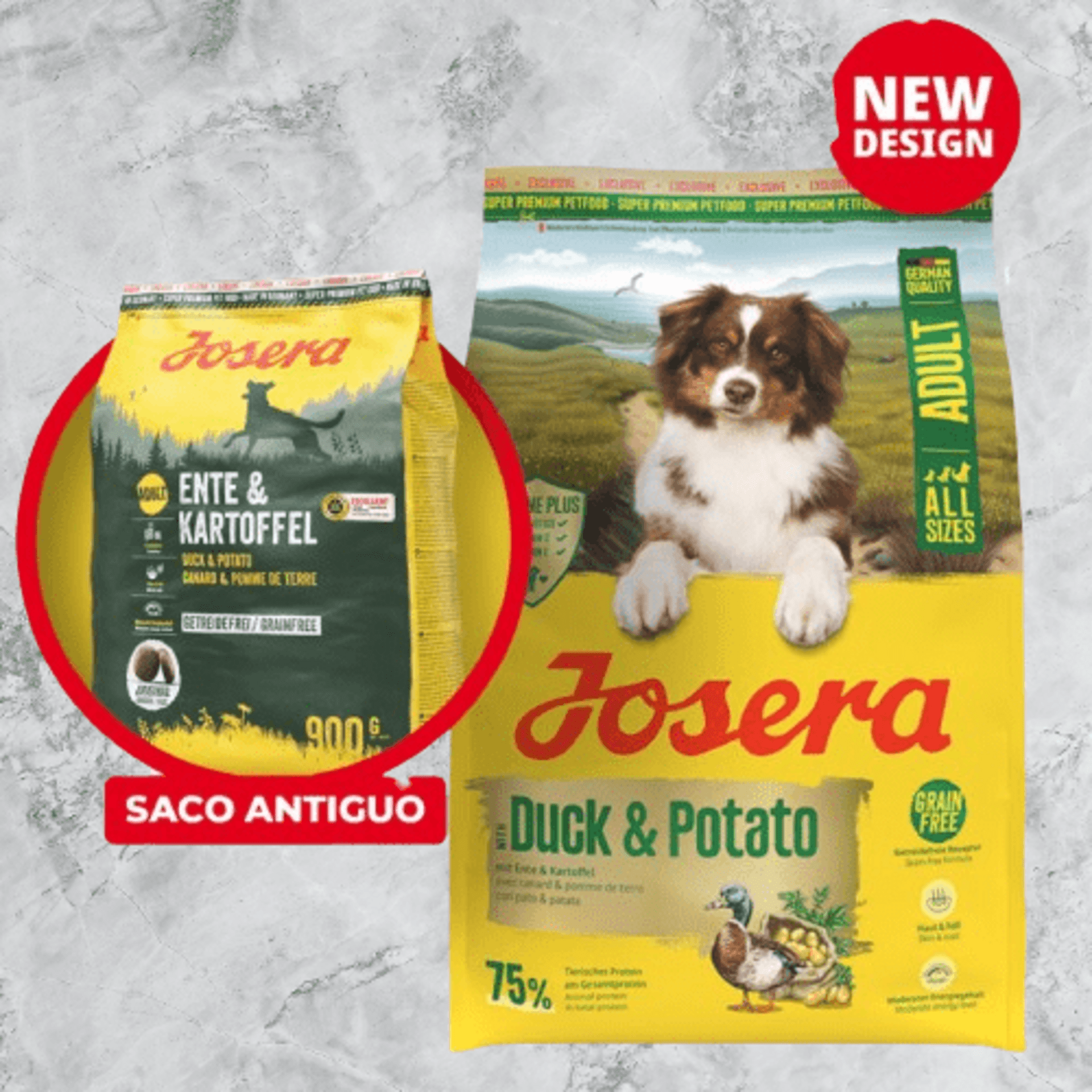 Duck & Potato Grain Free Adultos Josera - 1