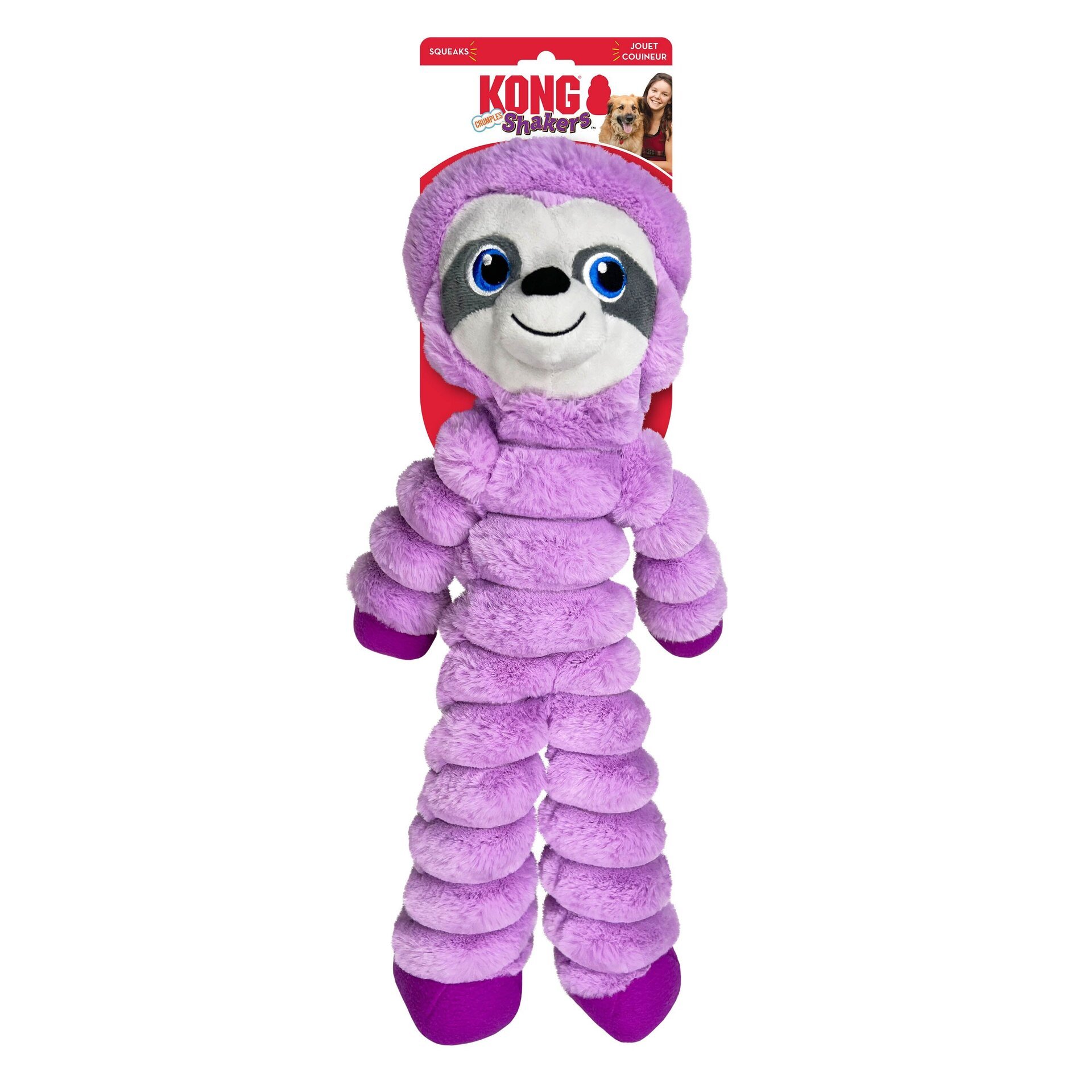 Peluche Kong Shakers Crumples Sloth - 2