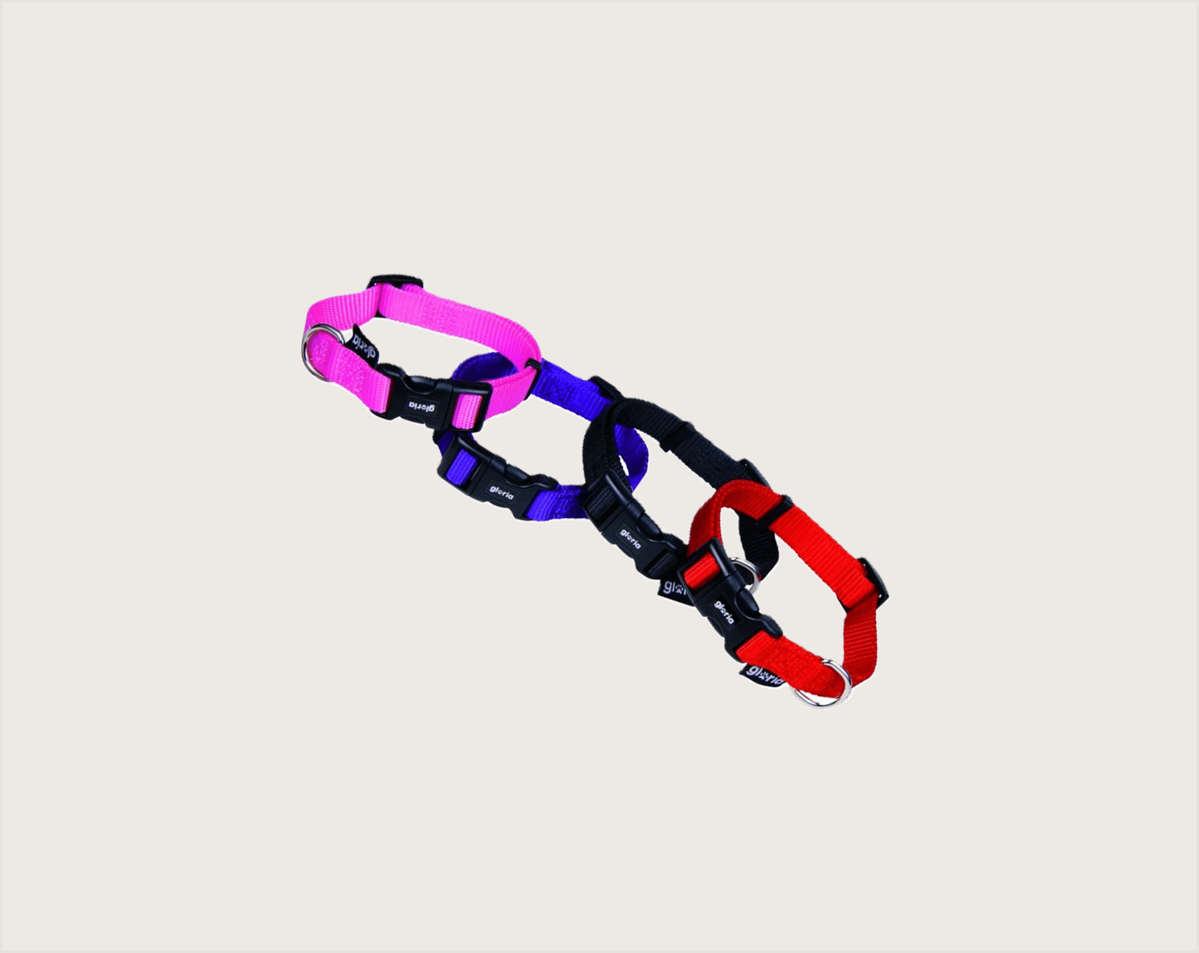 Collar De Nylon Liso Ajustable - 6