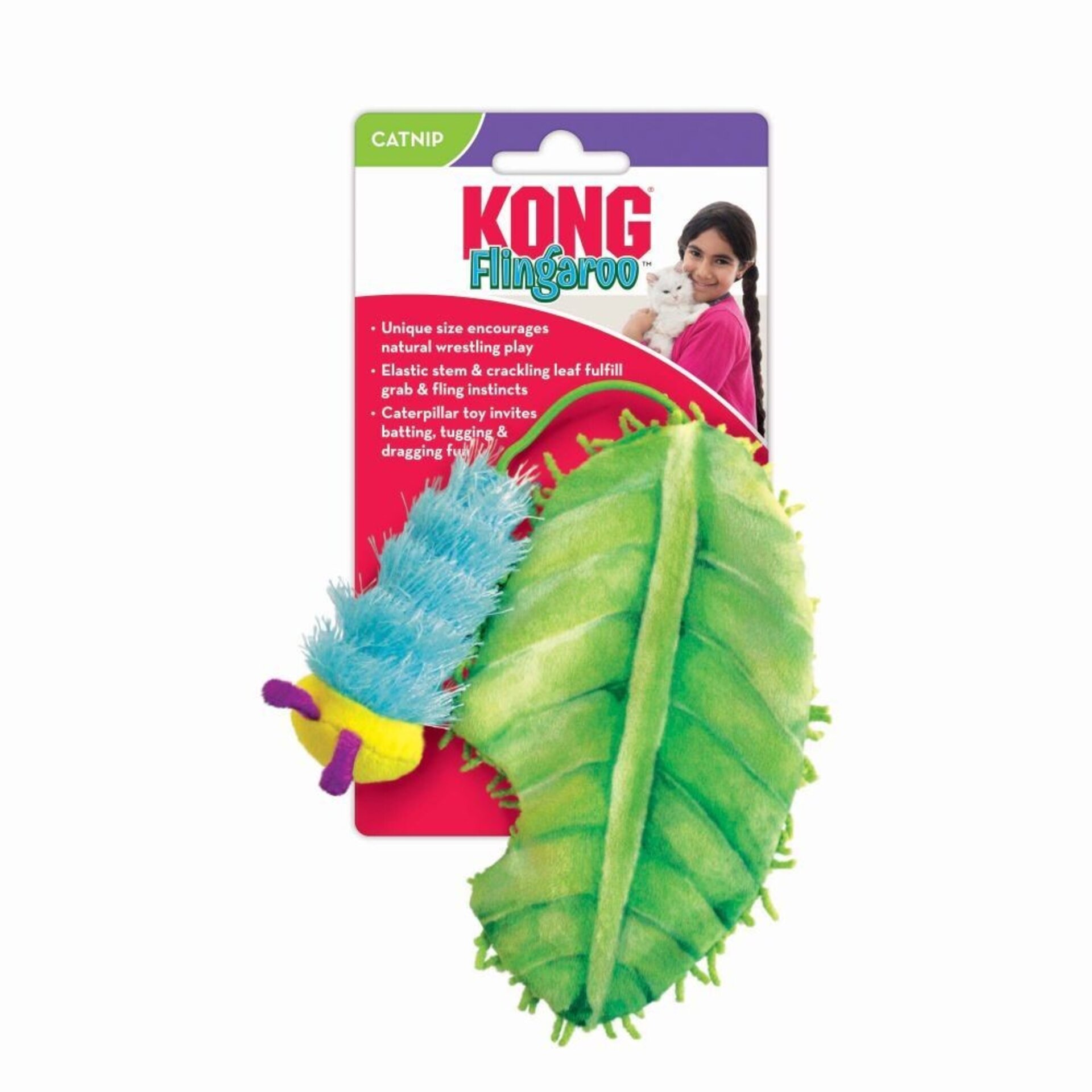 Peluche Kong Flingaroo Caterpillar - 3