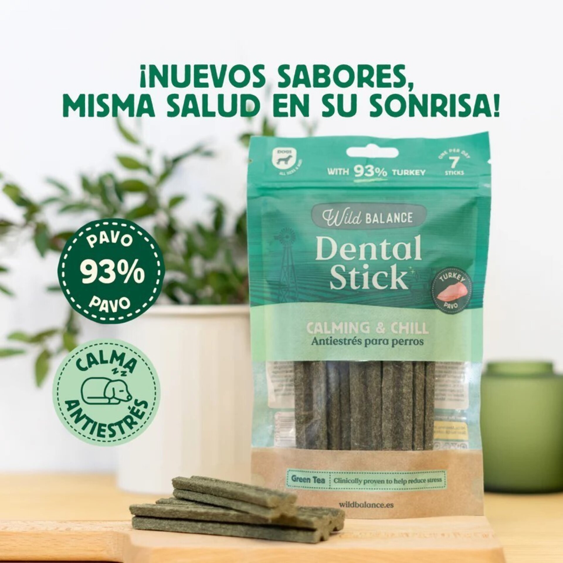 Wild Balance Sticks Dentales Pavo Relajantes - 3