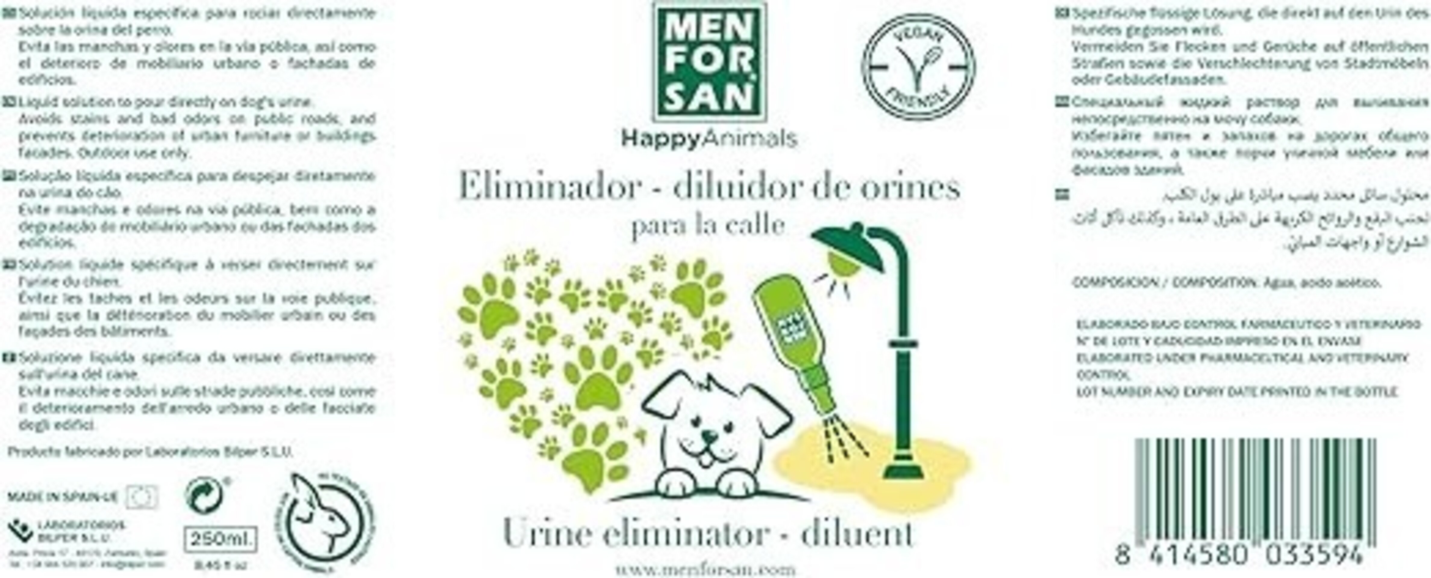 Diluidor De Orines Men For San - 4