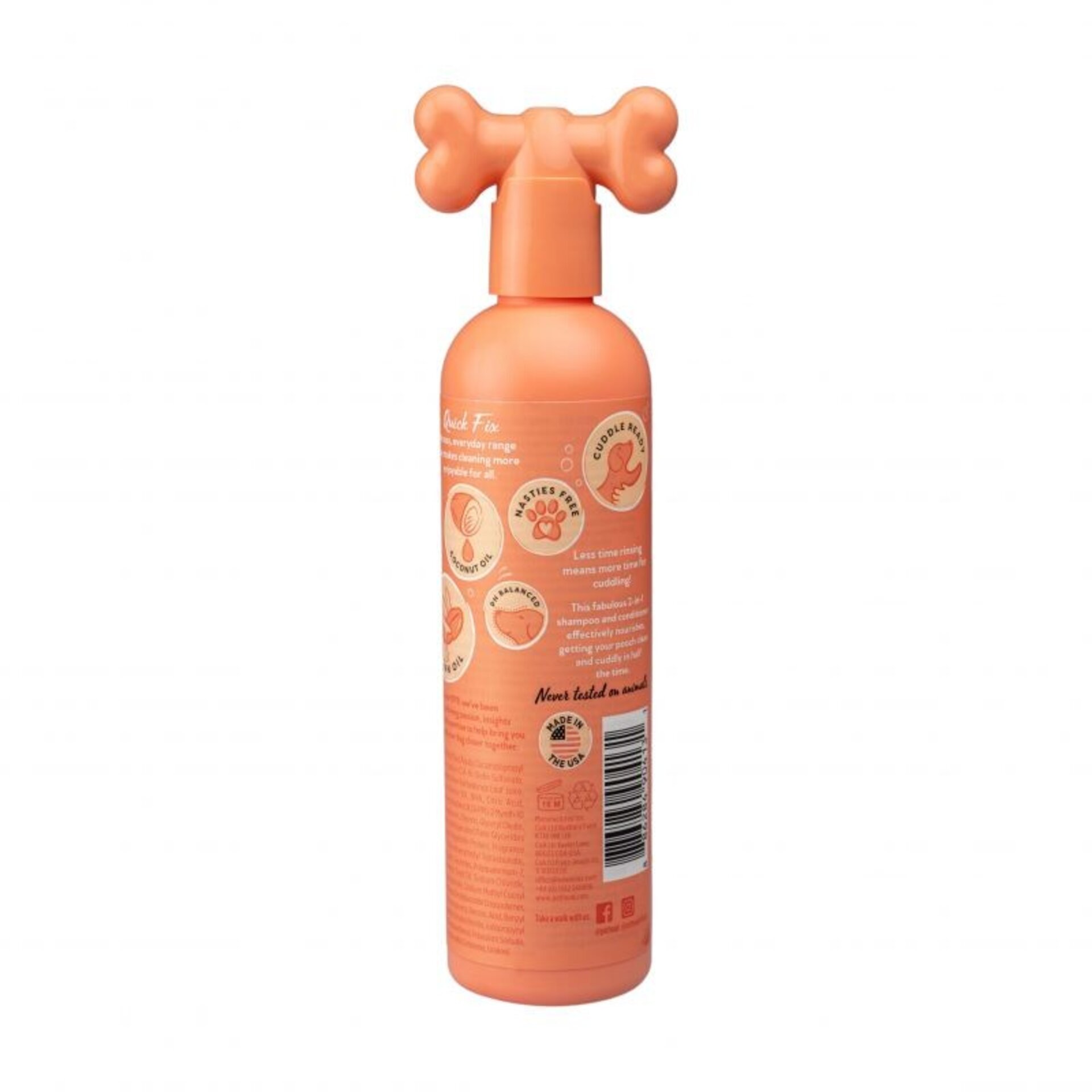 Champu Para Perros Pet Head Quick Fix Leave-In Melocotón Cómoda - 3