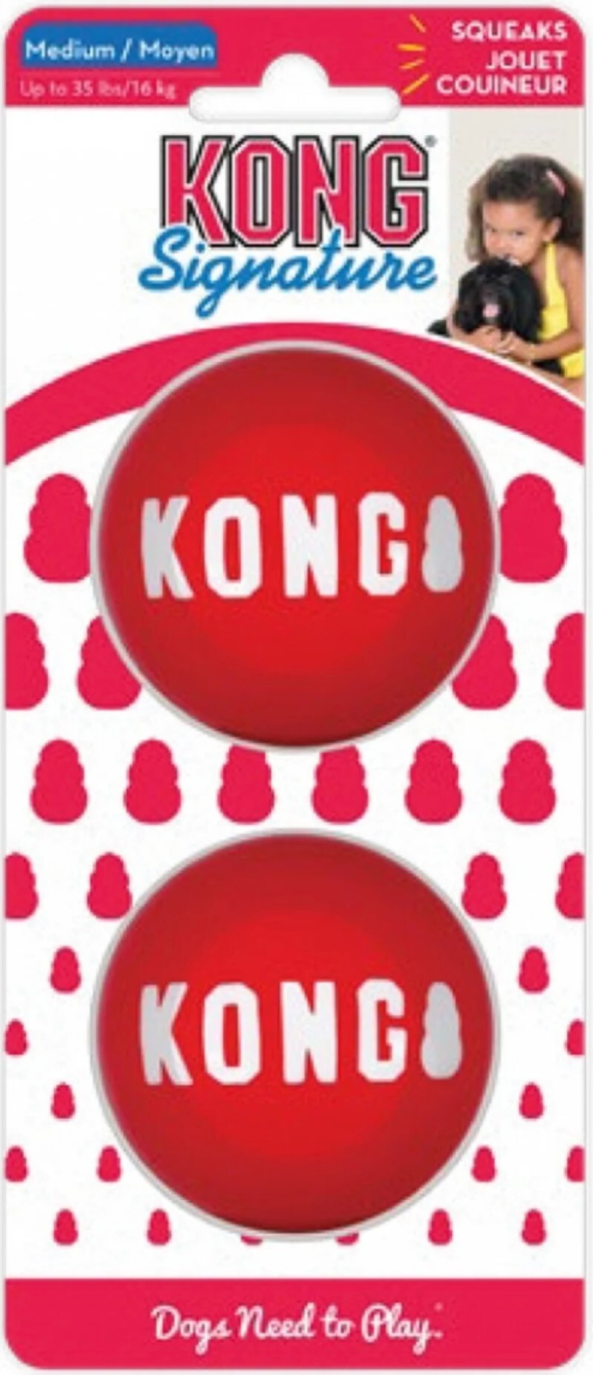 Kong Signature Balls para Perros - 4