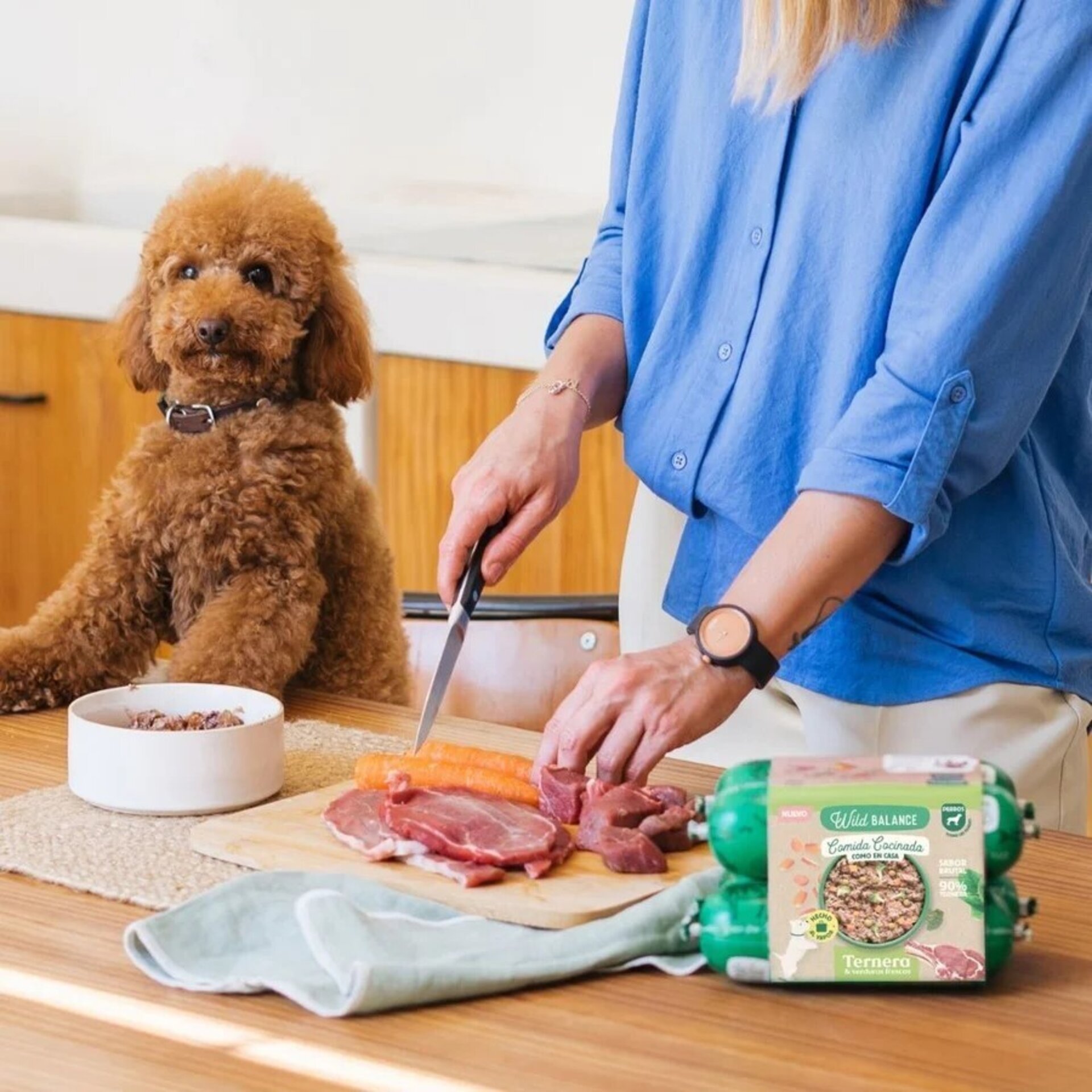 Wild Balance Comida Cocinada Ternera con Verduras - 5