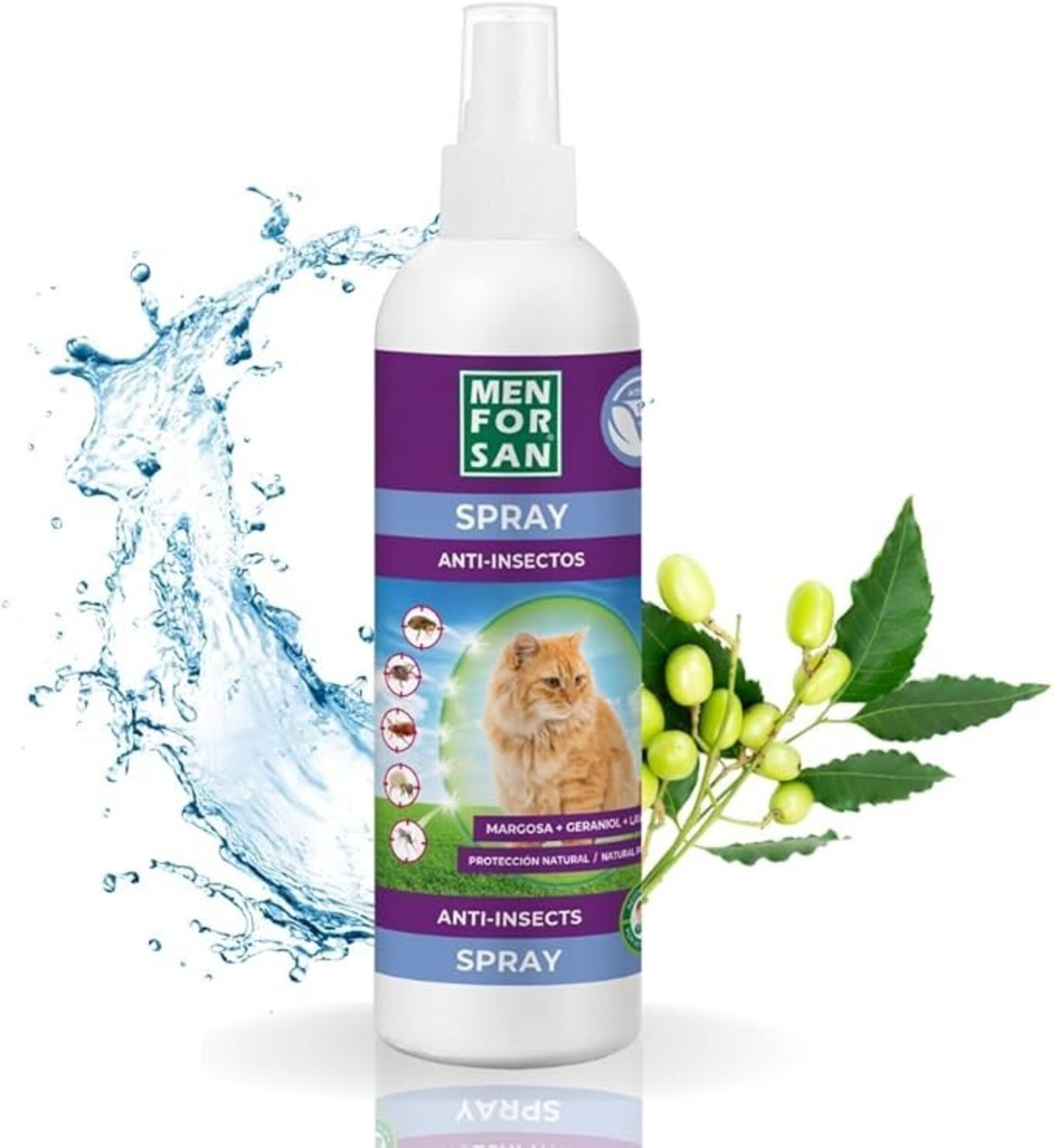 Spray Anti insectos Para Gatos Men For San - 2