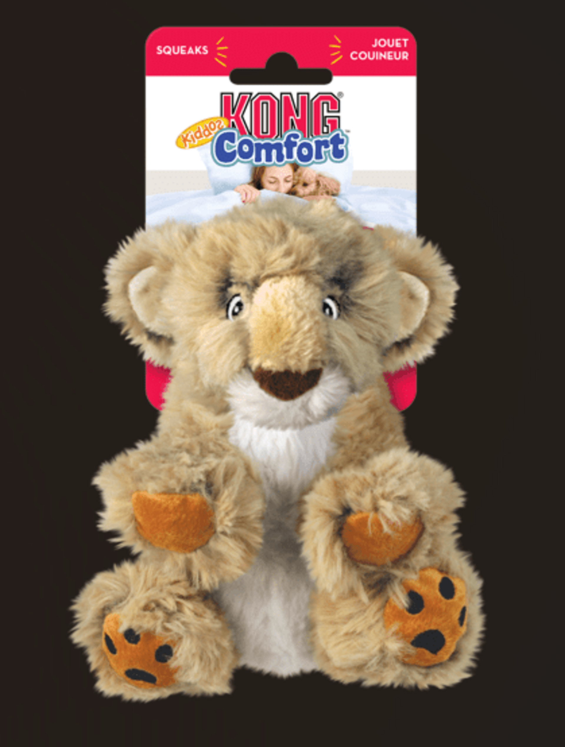 Peluche Kong Comfort Kiddos Leon - 3