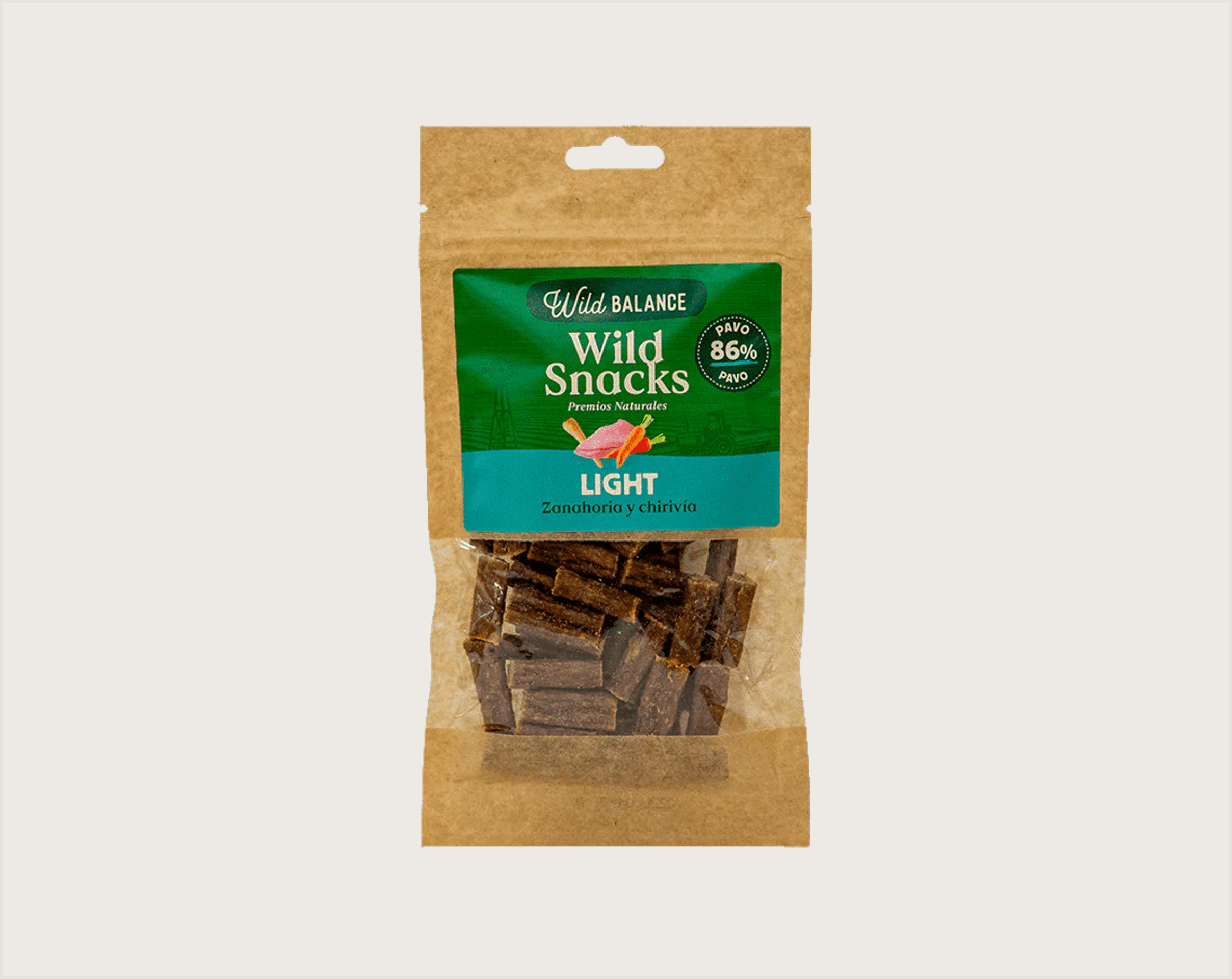 Wild Balance Wild Snacks Light Pavo - 1