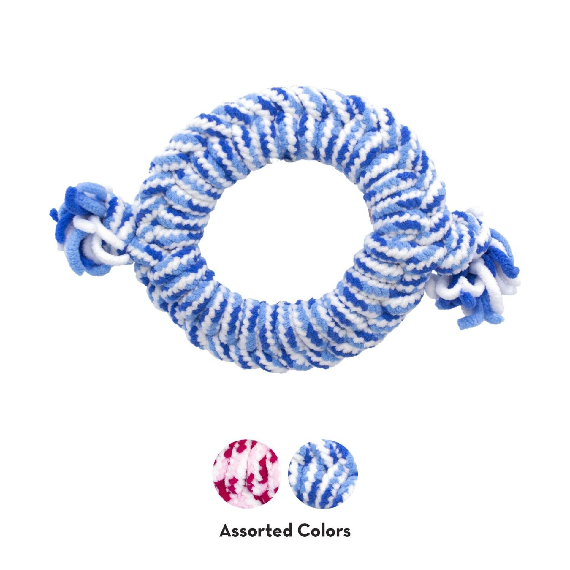 Kong Rope Ring Puppy Assorted - 3