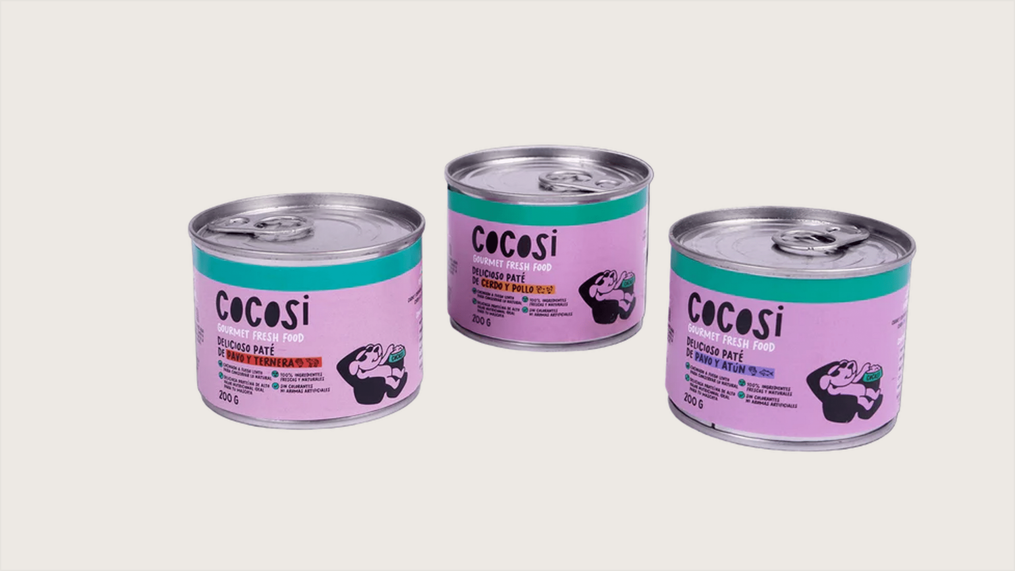 Pack Paté De Perro Multisabor Cocosi - 5