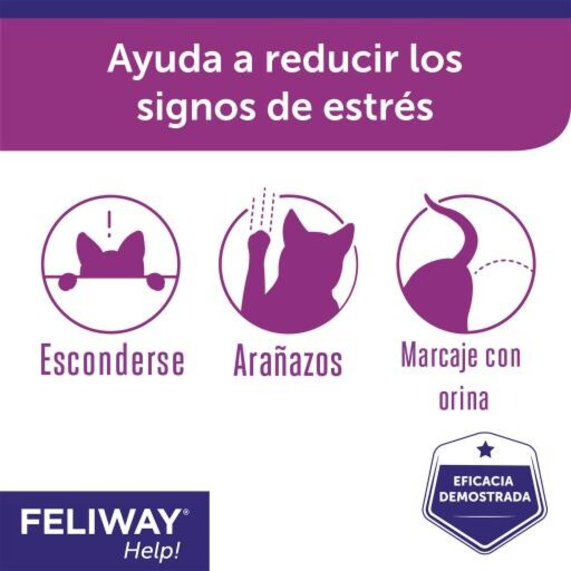 Feliway Help Difusor + Recambio 7 Dias - 7