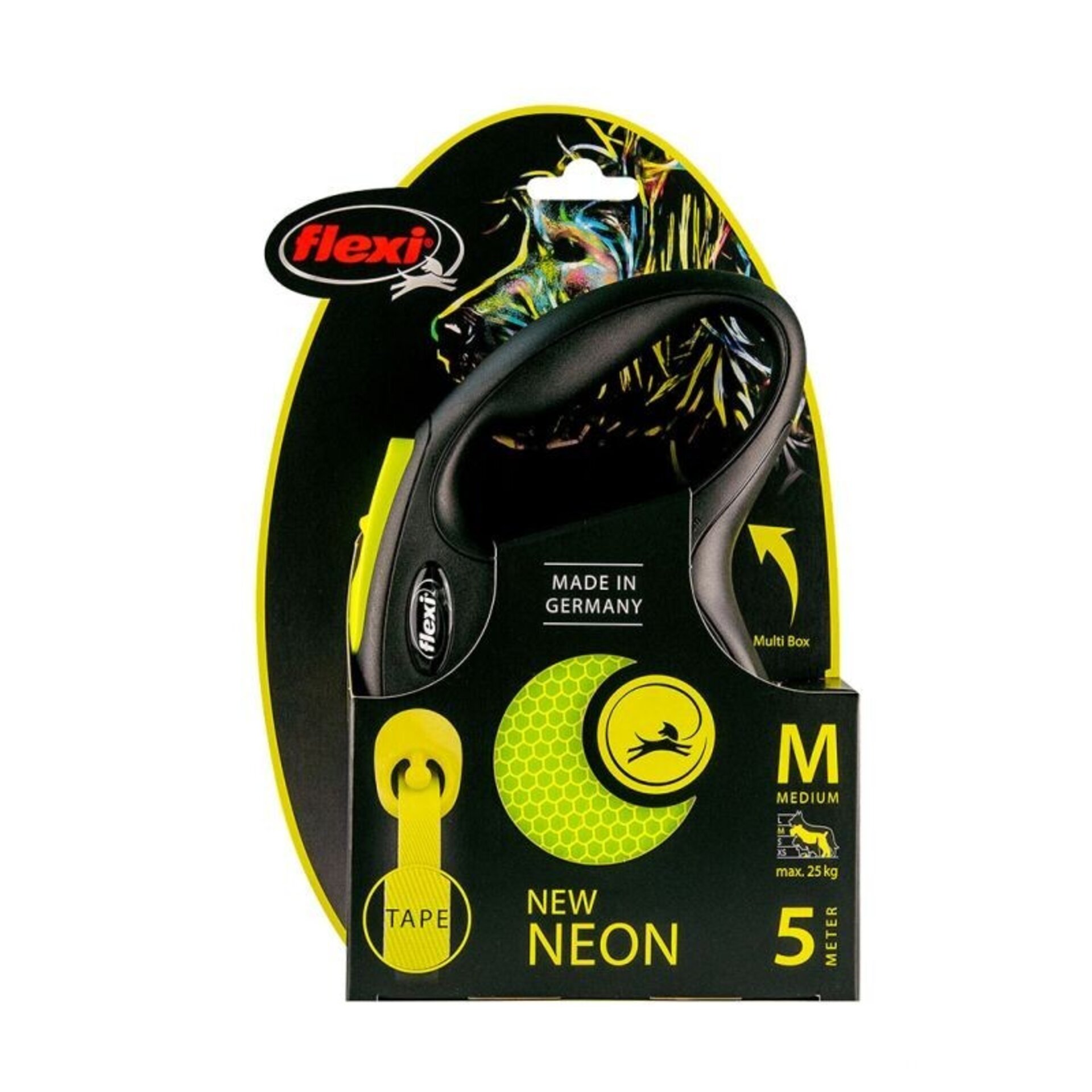 Flexi Correa Neon Reflect Cinta - 7