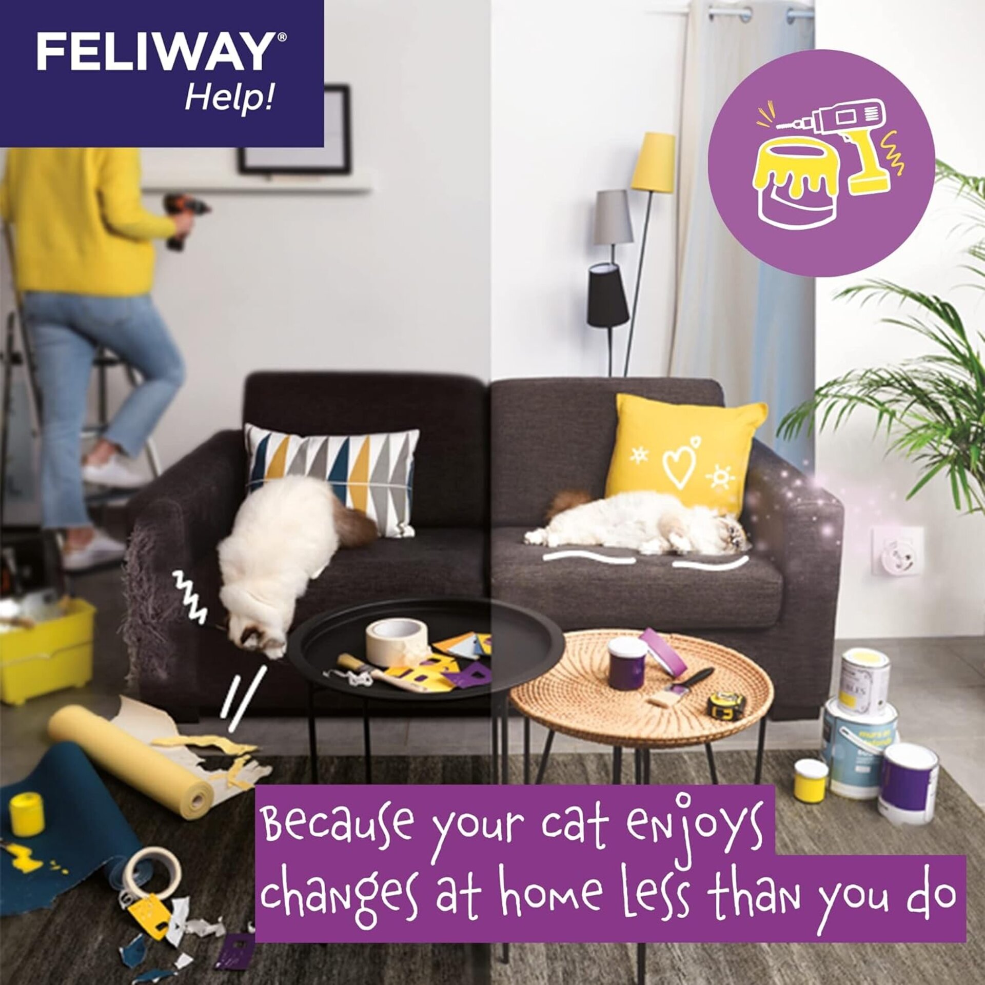 Feliway Help Pack De 3 Unidades - 8