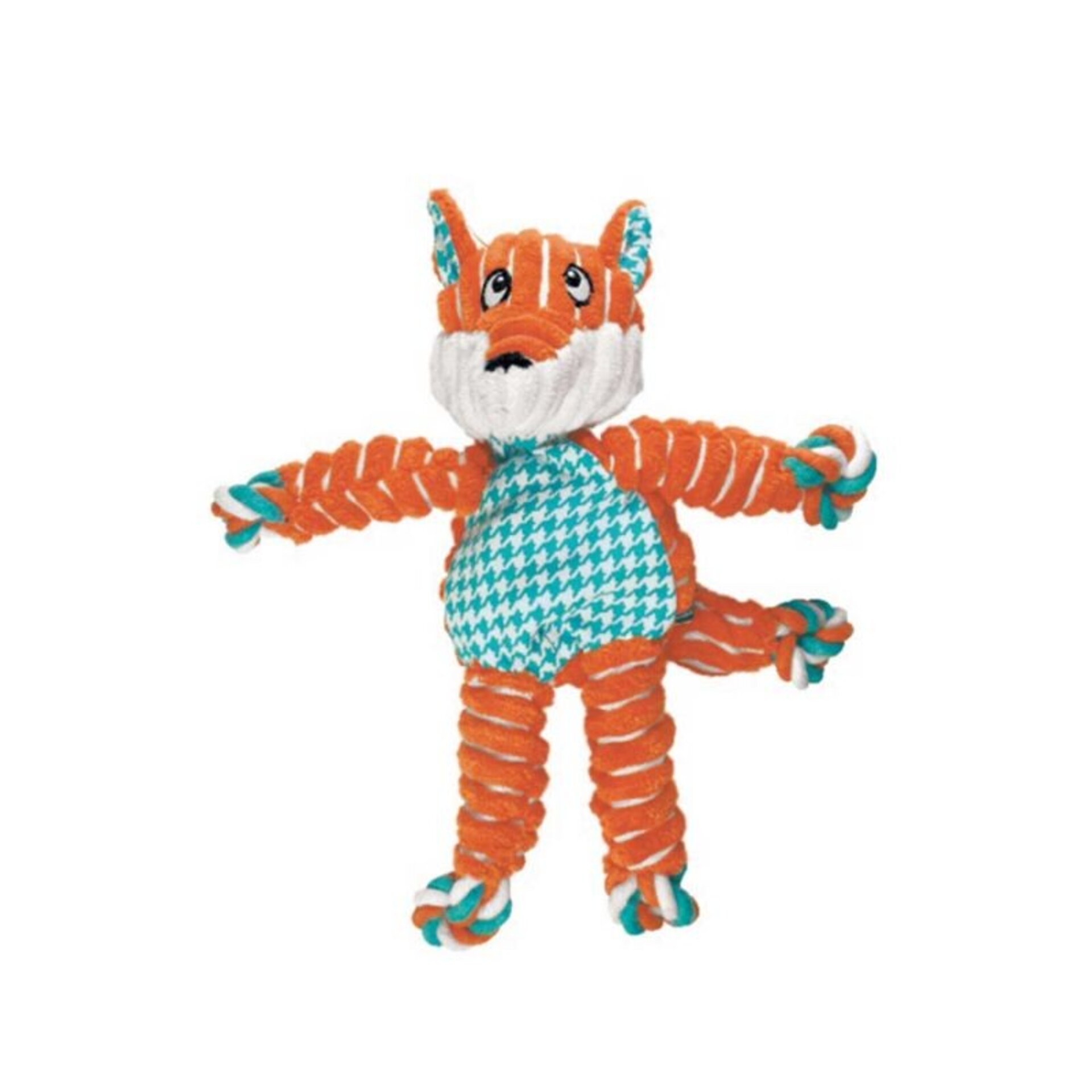 Peluche Kong Floppy Knots Fox S/M - 3