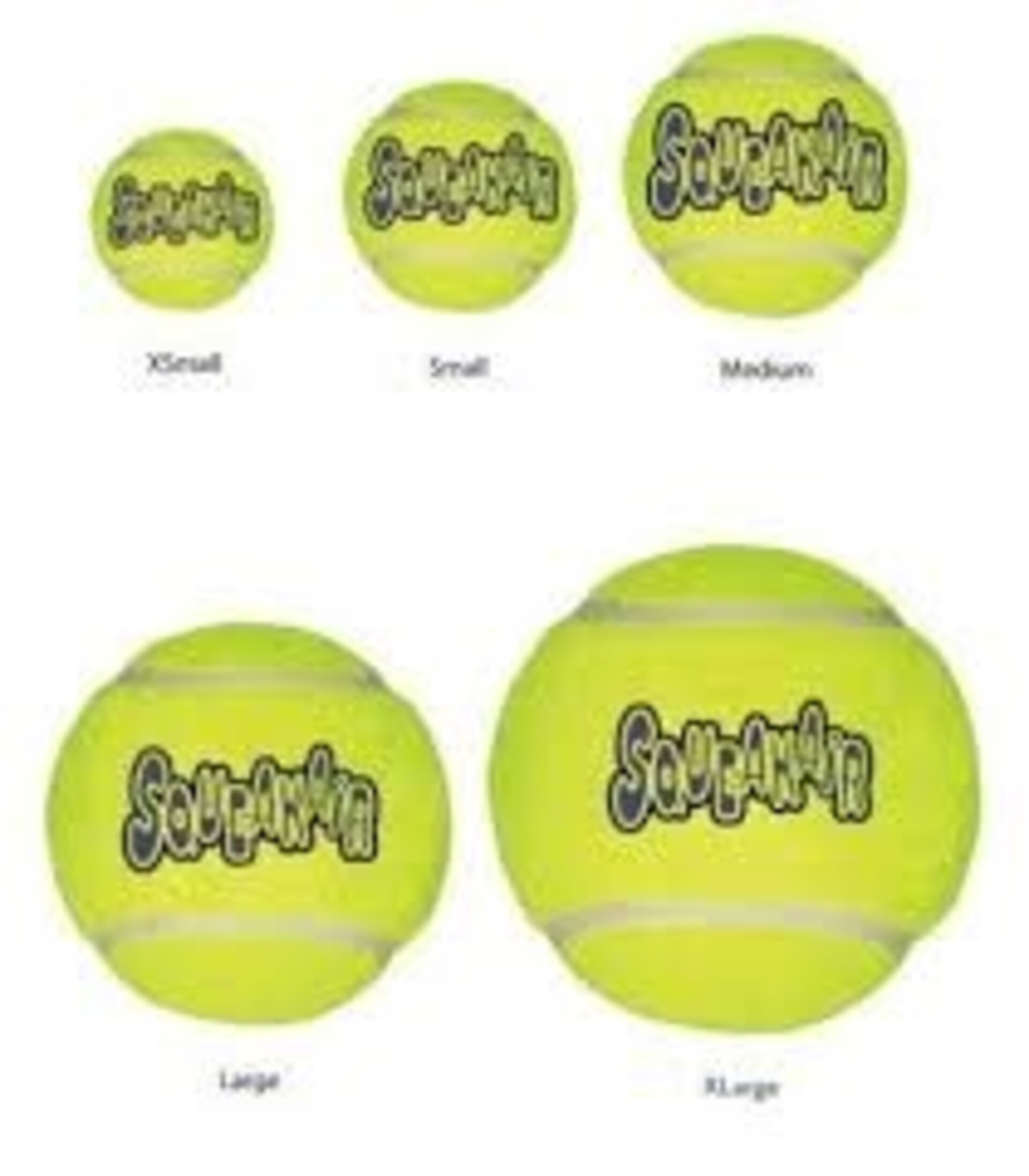 Kong AirDog Squeakair Balls para Perros - 10