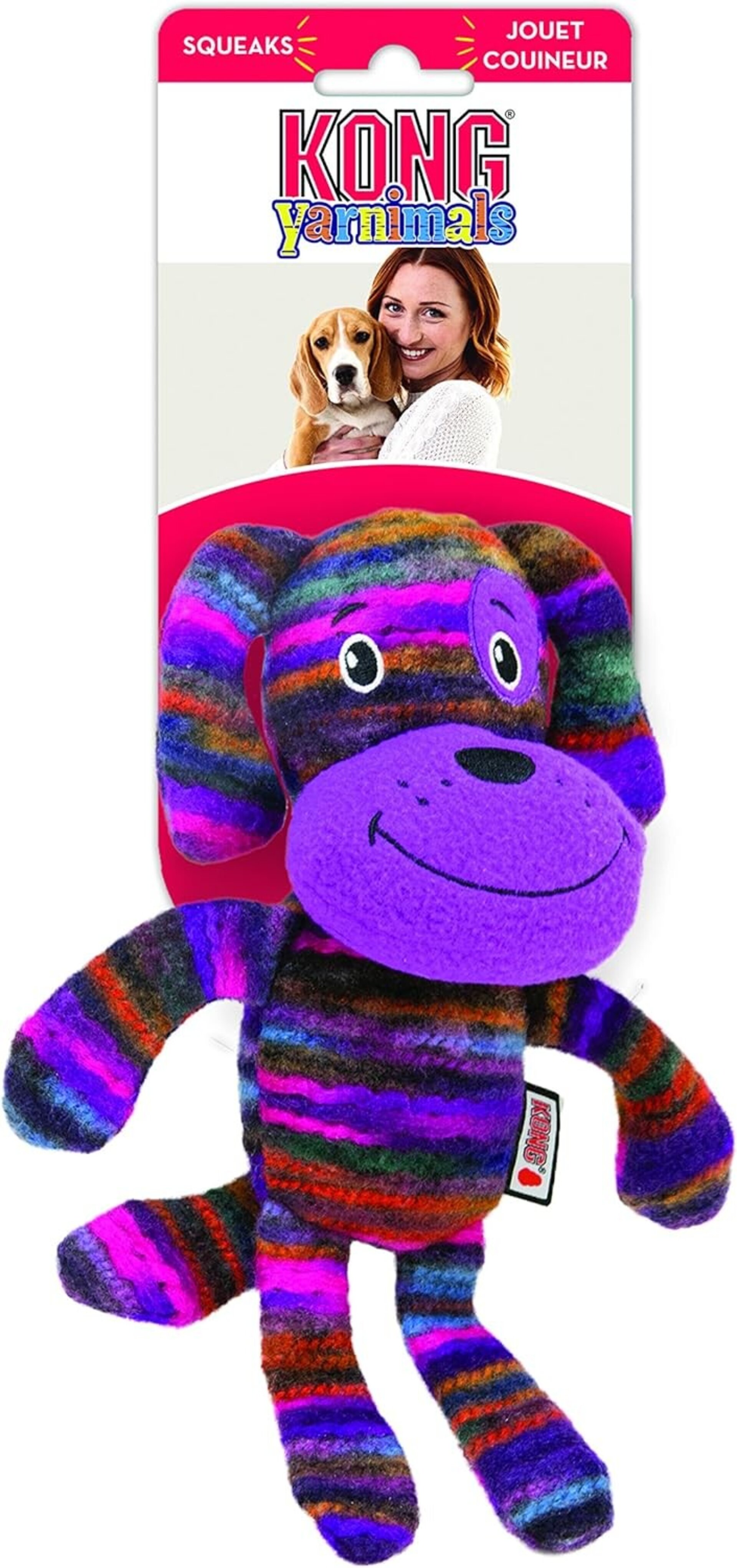 Peluche Kong Yarnimals Dog - 2