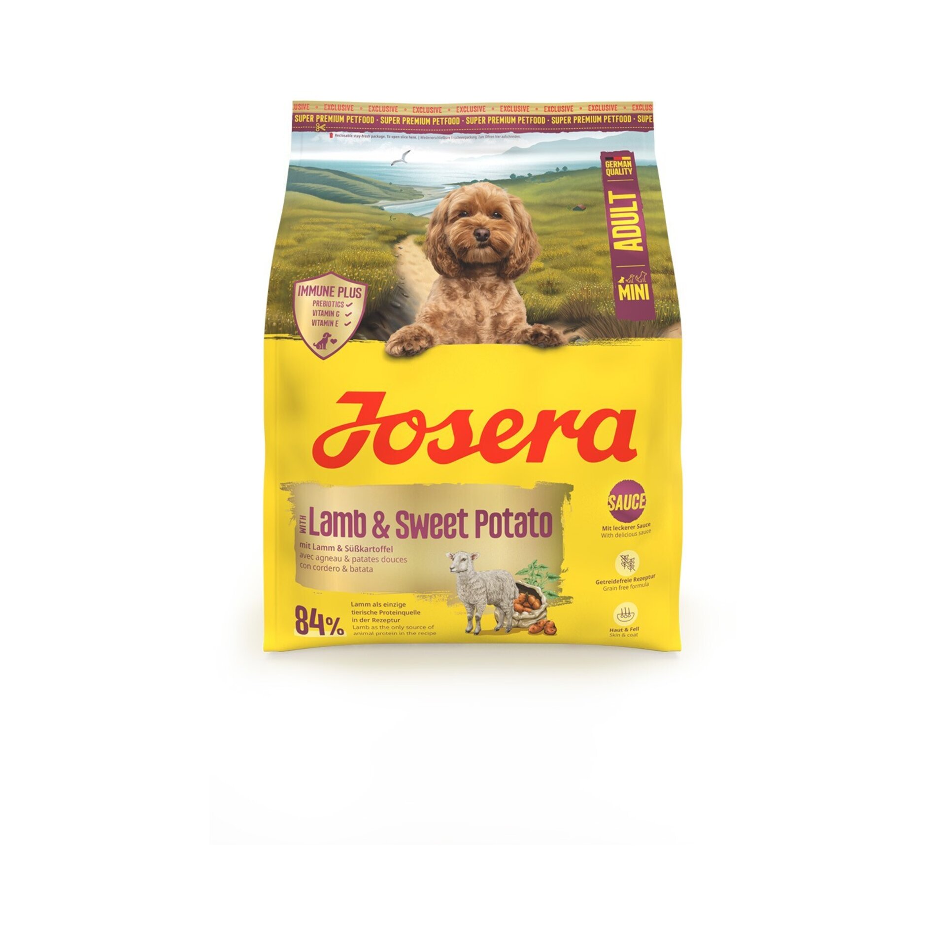 Lamb & Sweet Potato Grain Free Adulto Mini Josera - 2