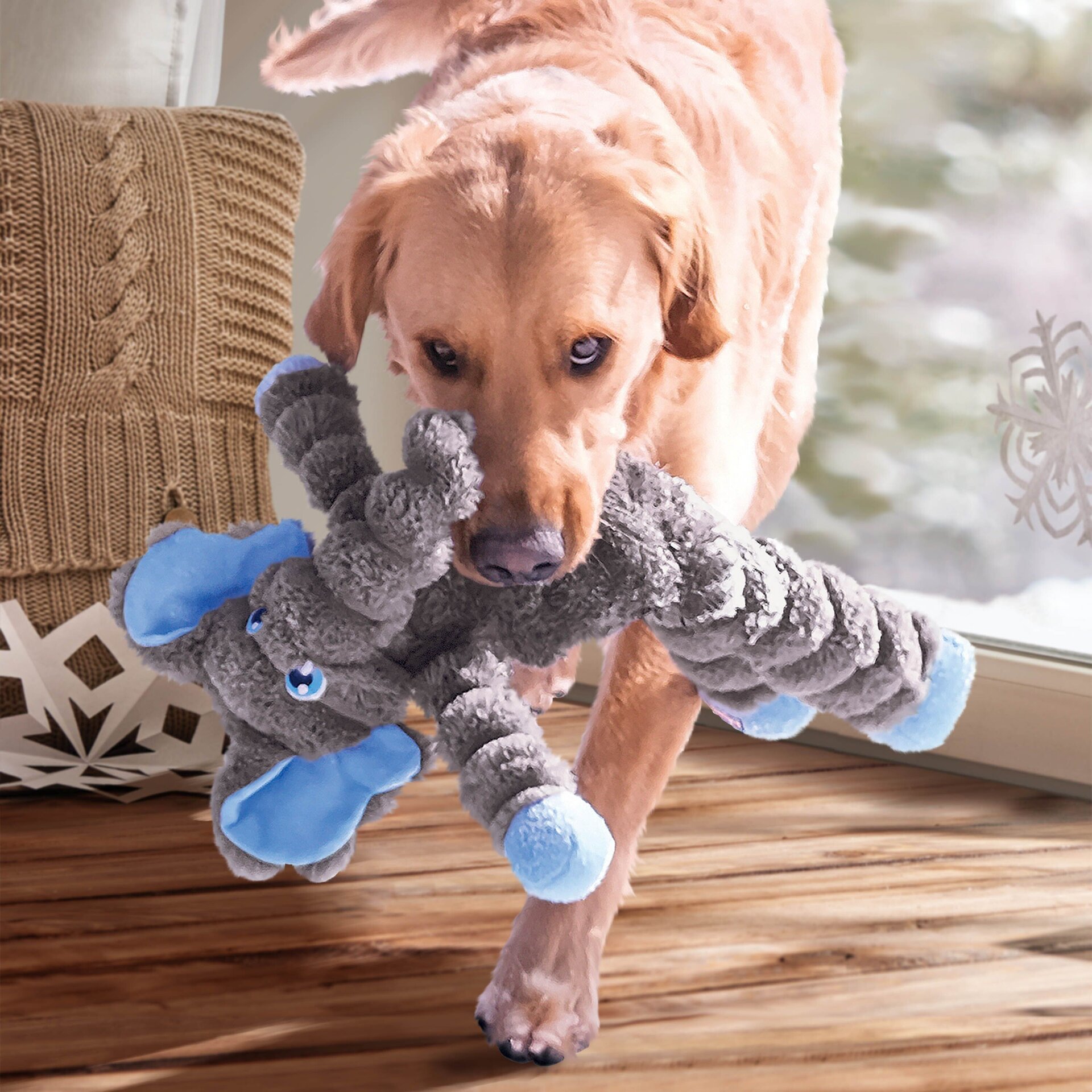 Peluche Kong Shakers Crumples Elephant - 4