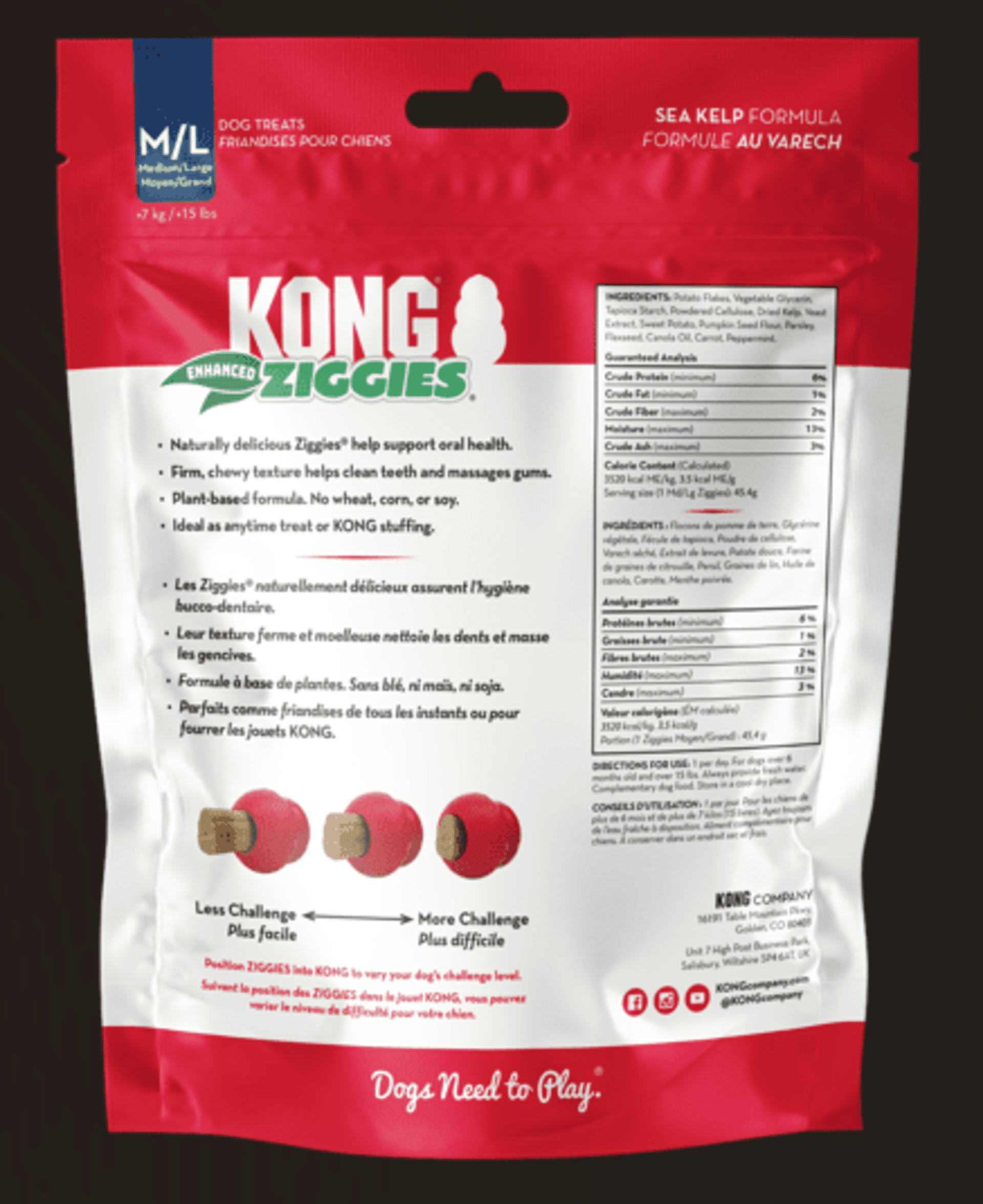Kong Ziggies Enahanced Dental - 2