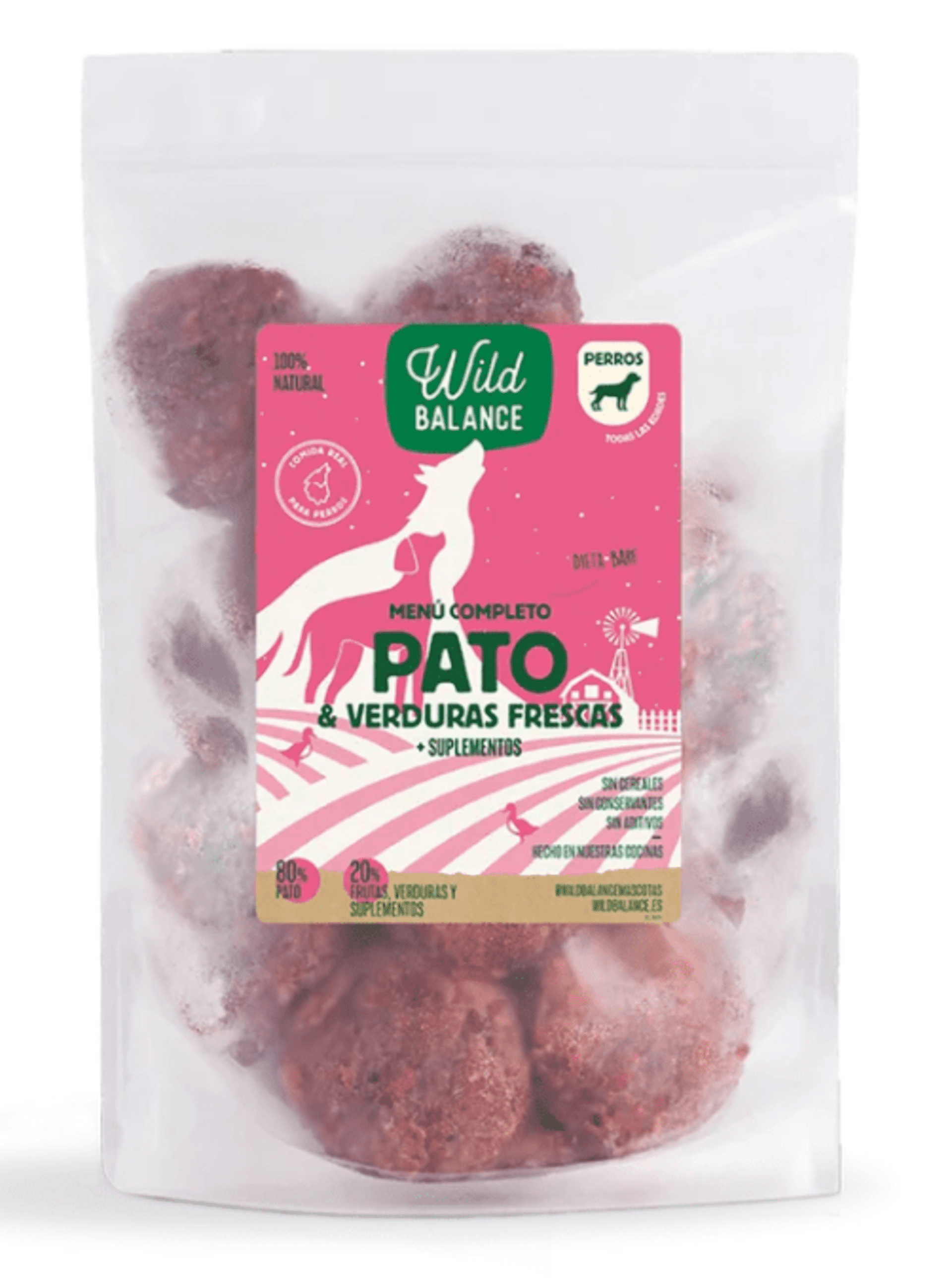 Menú BARF De Pato Con Verduras Frescas - 2