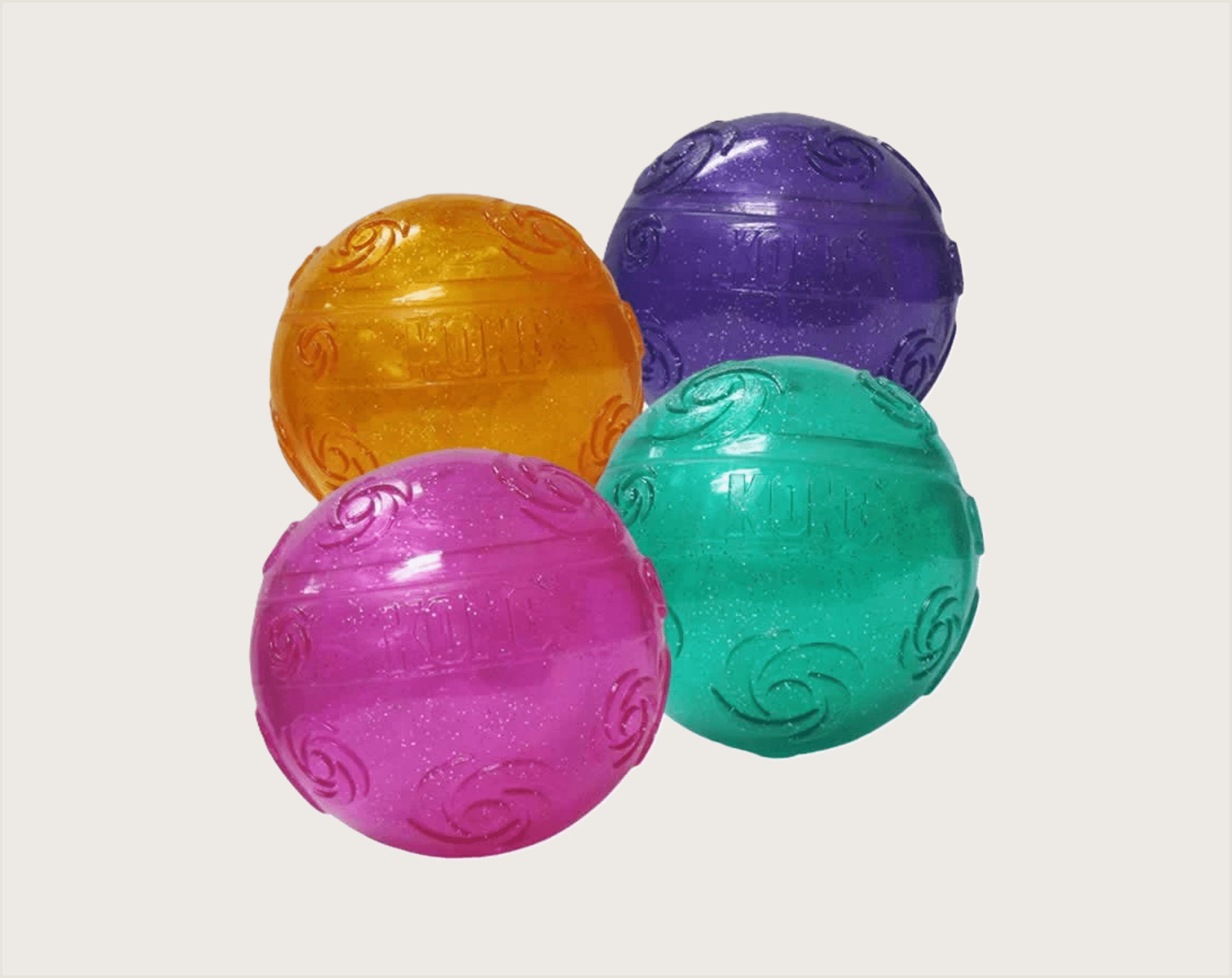 Kong Squeezz Crackle Balls para Perros - 1