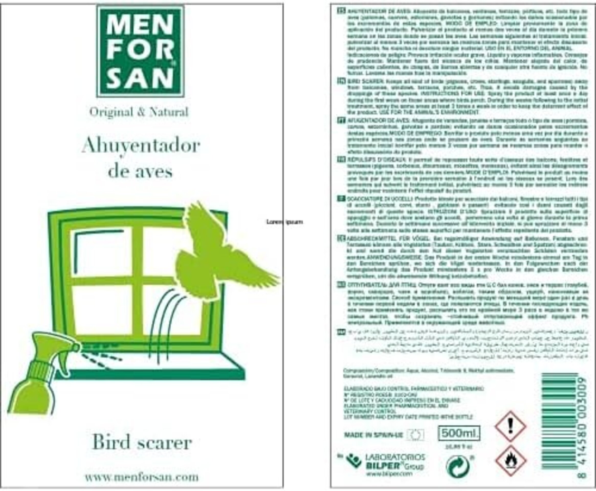 Ahuyentadores De Aves Men For San - 4
