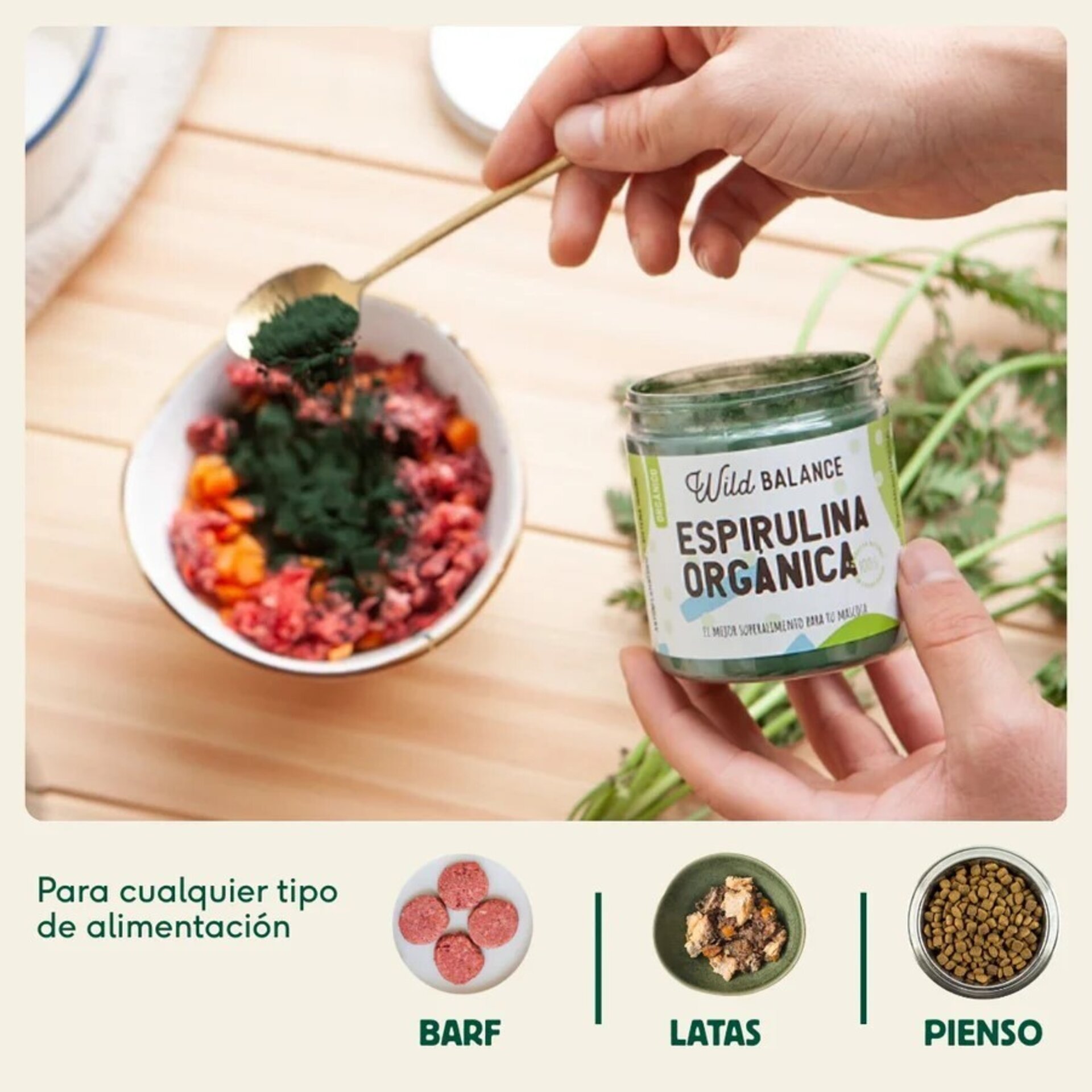 Wild Balance Espirulina Orgánica (Perros y Gatos) - 4