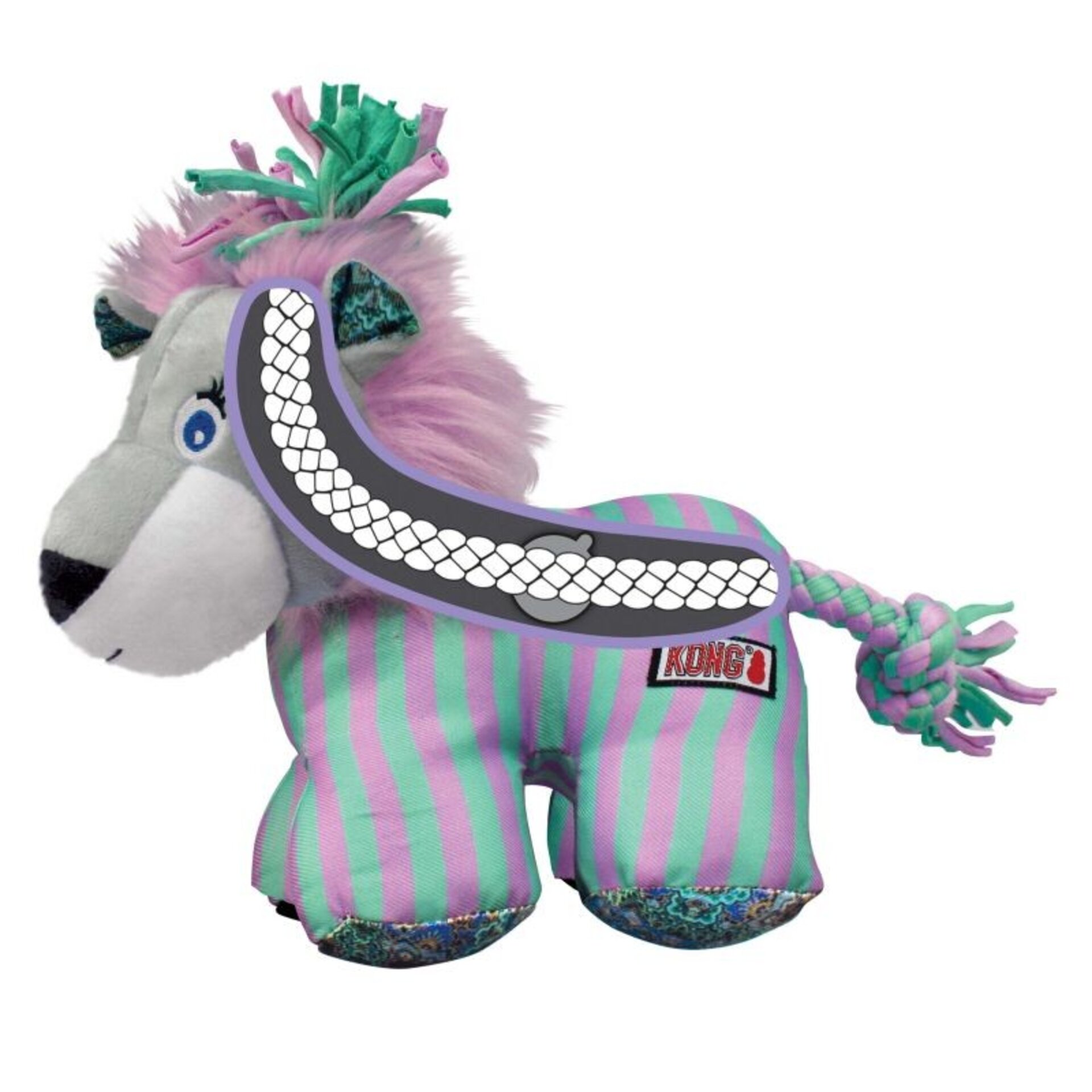 Peluche Kong Knots Carnival Lion - 3