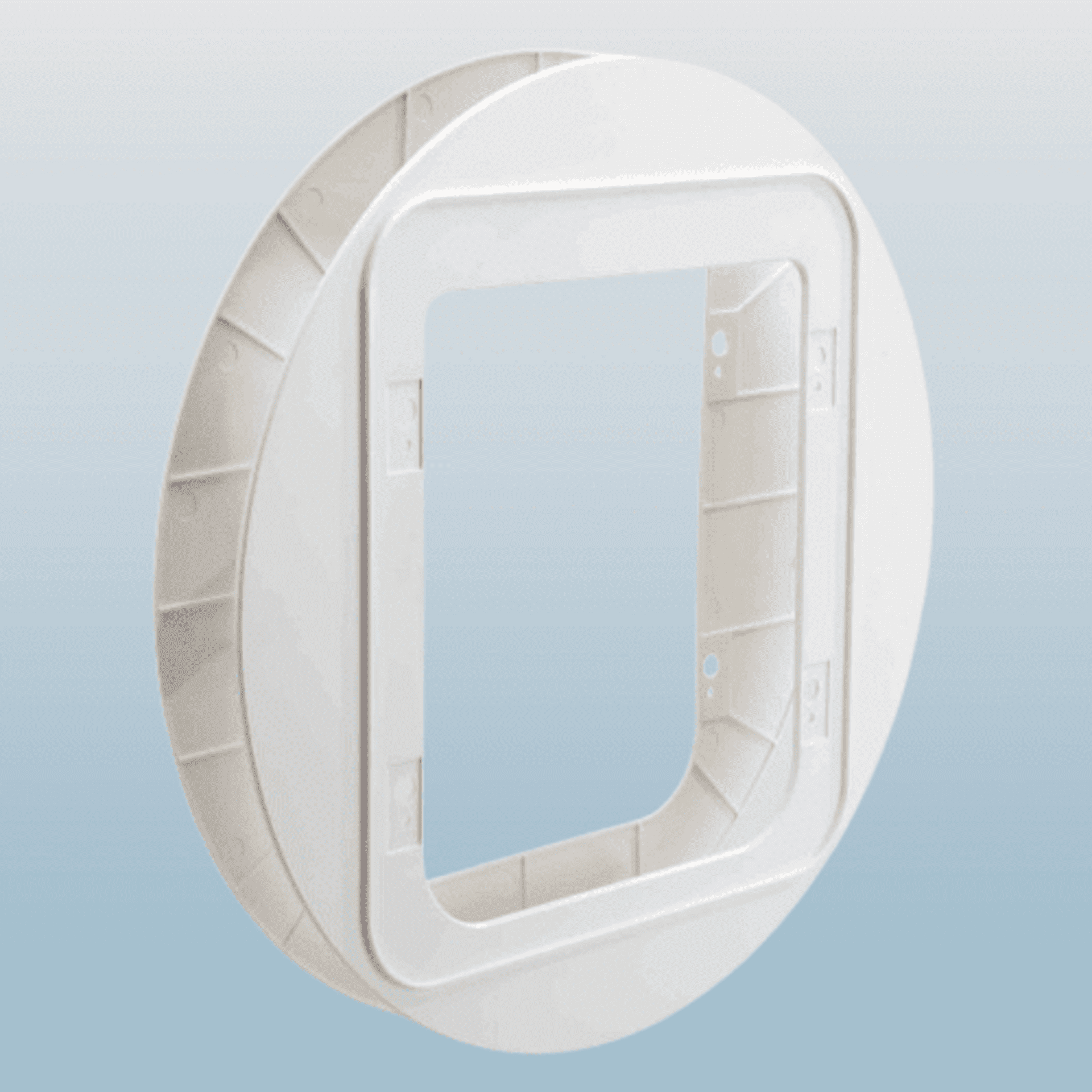 Montura Adaptadora Para Sure Flap Puertas De Cristal - 1