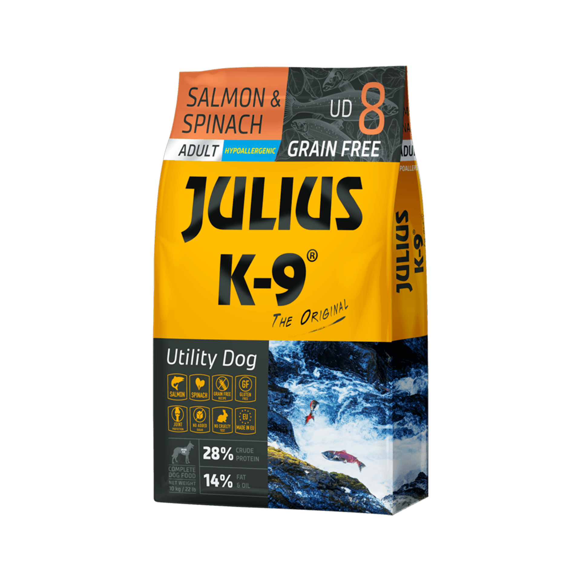 Pienso Julios-K9 De Salmón Y Espinaca Adulto - 2