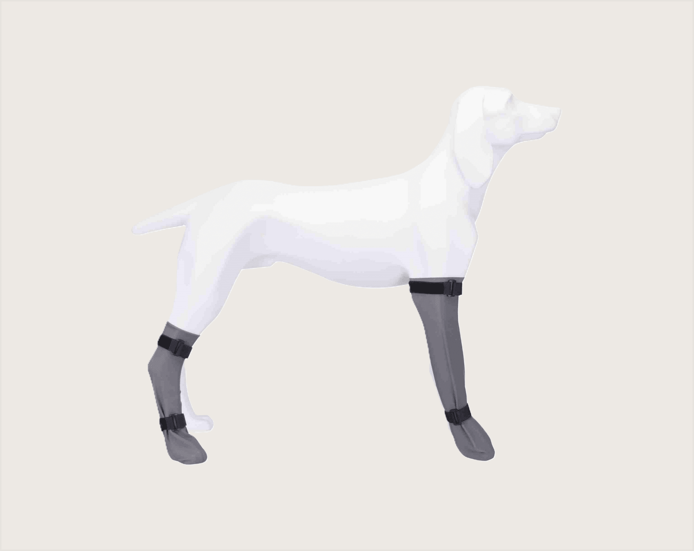 Trixie Calcetines Protectores de Silicona Altos para Mascotas Post Cirugía - 1