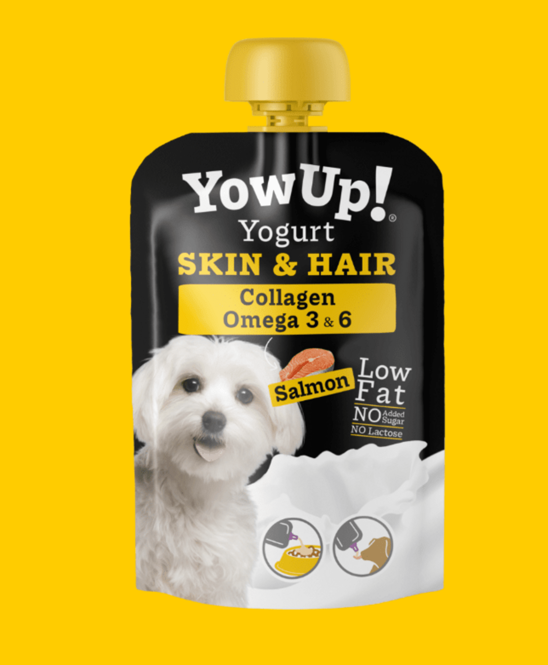 Yowup Yogur Skin And Hair De Pescado Para Perros - 2