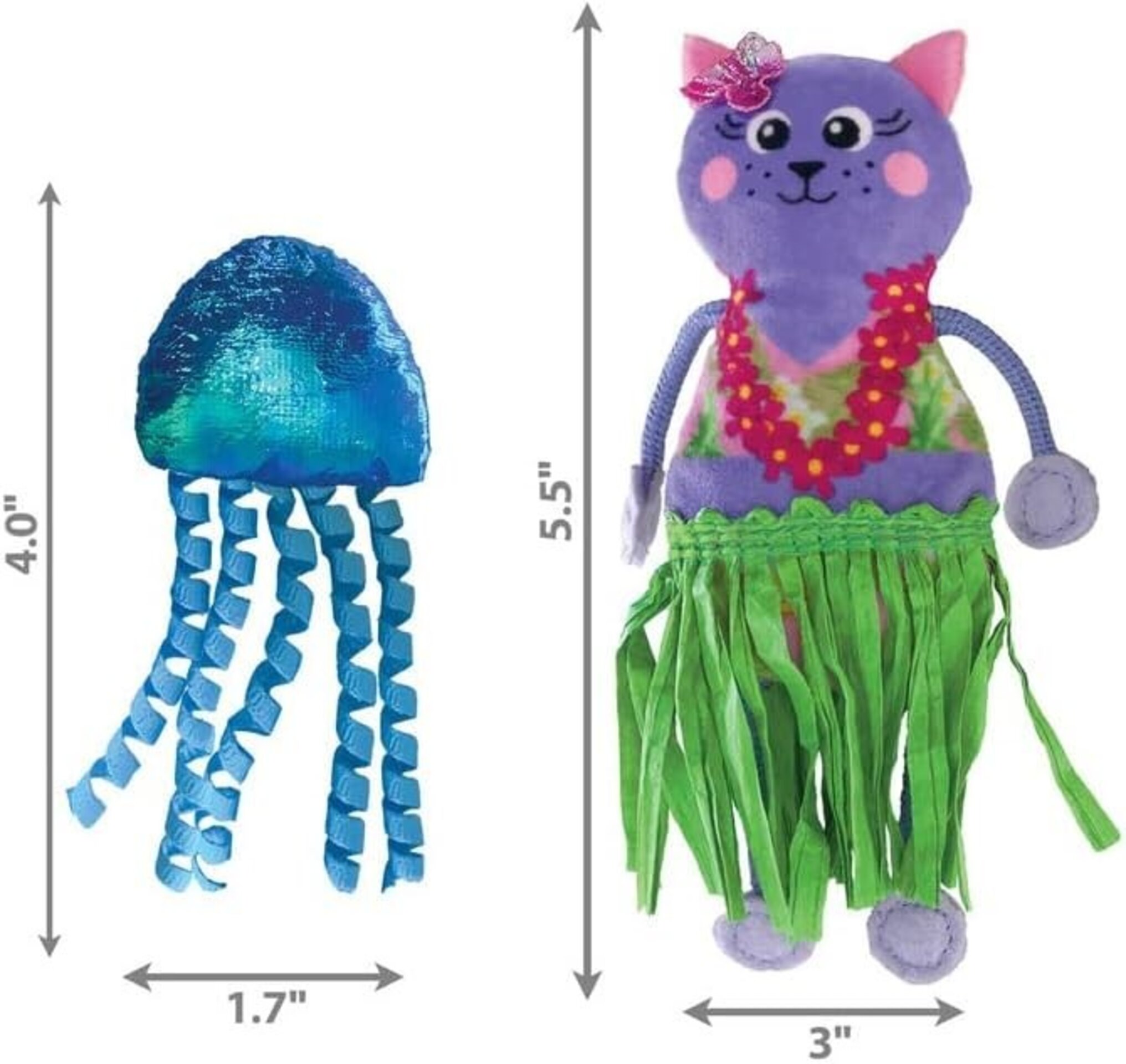 Kong Tropics Hula para Gatos - 4