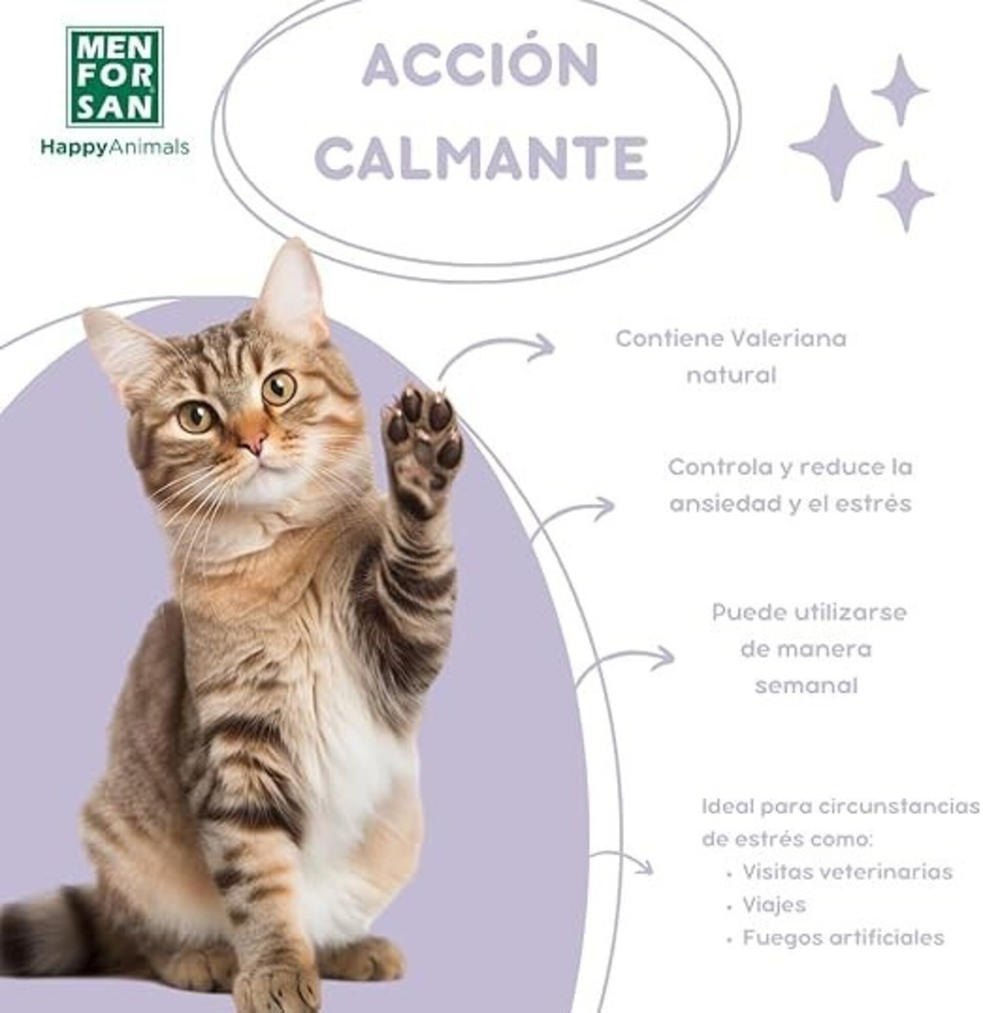 Pipeta Calmante Gatos Men For San - 5