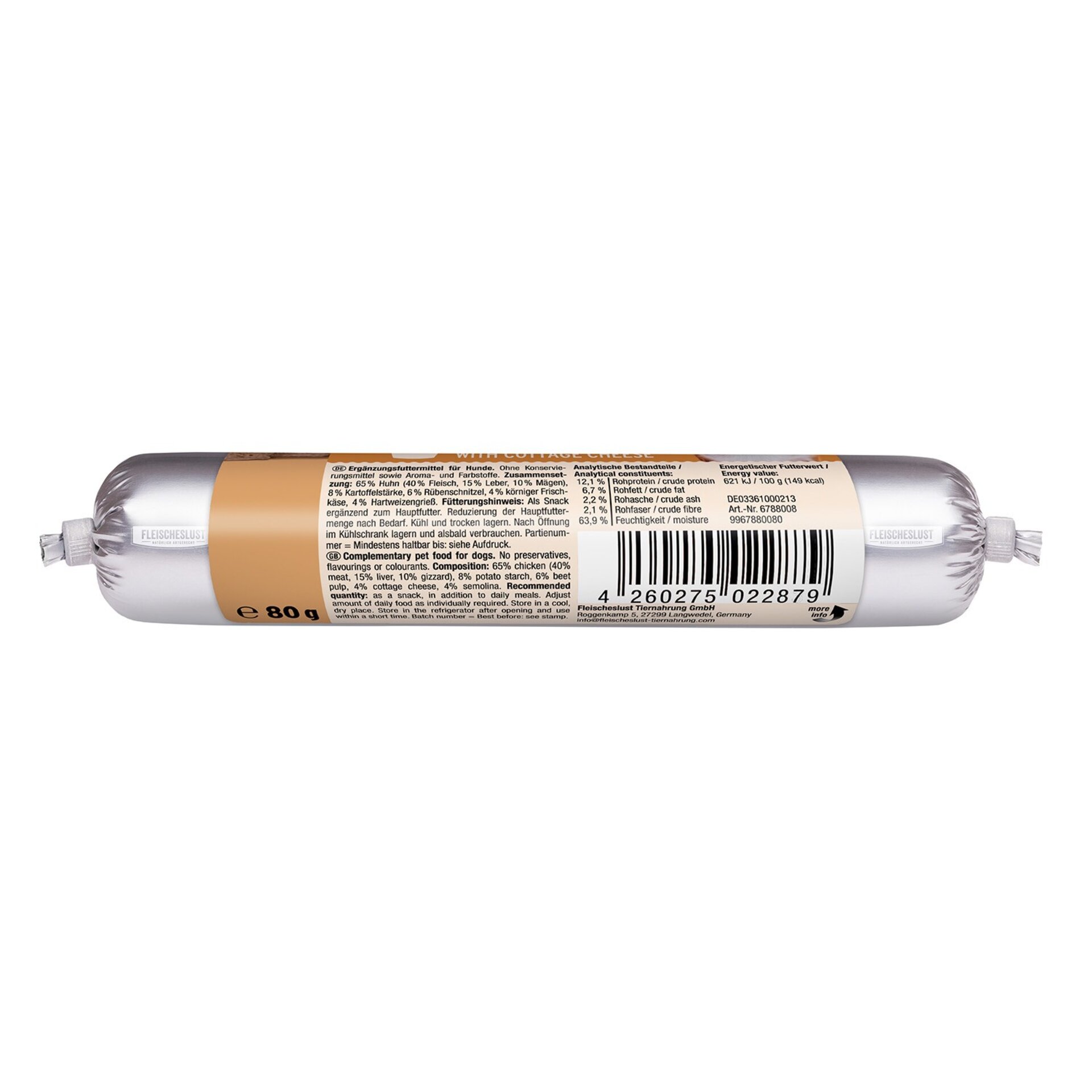 Fleischeslust Salchicha De Pollo Y Queso - 5