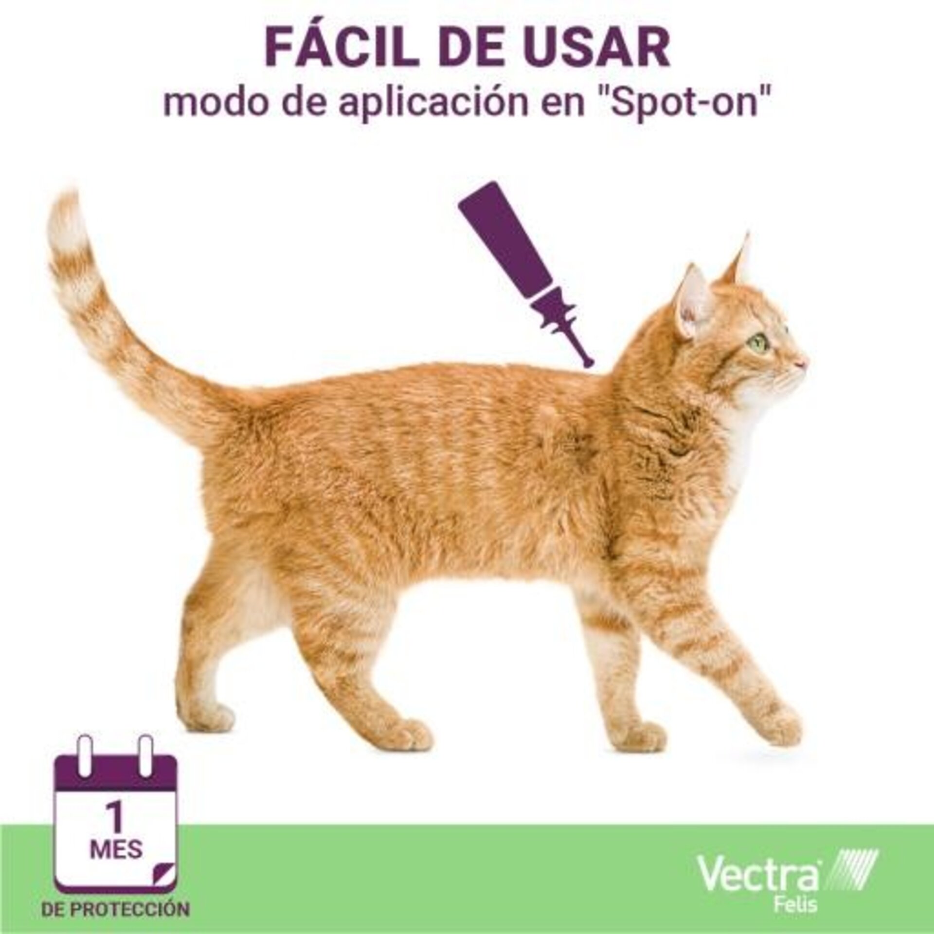 Vectra Felis Solución Spot-On Para Gatos - 4