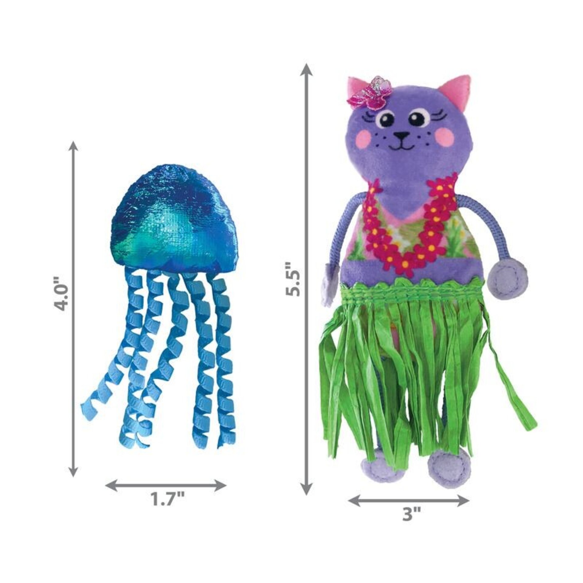 Peluche Kong Tropics Hula - 2