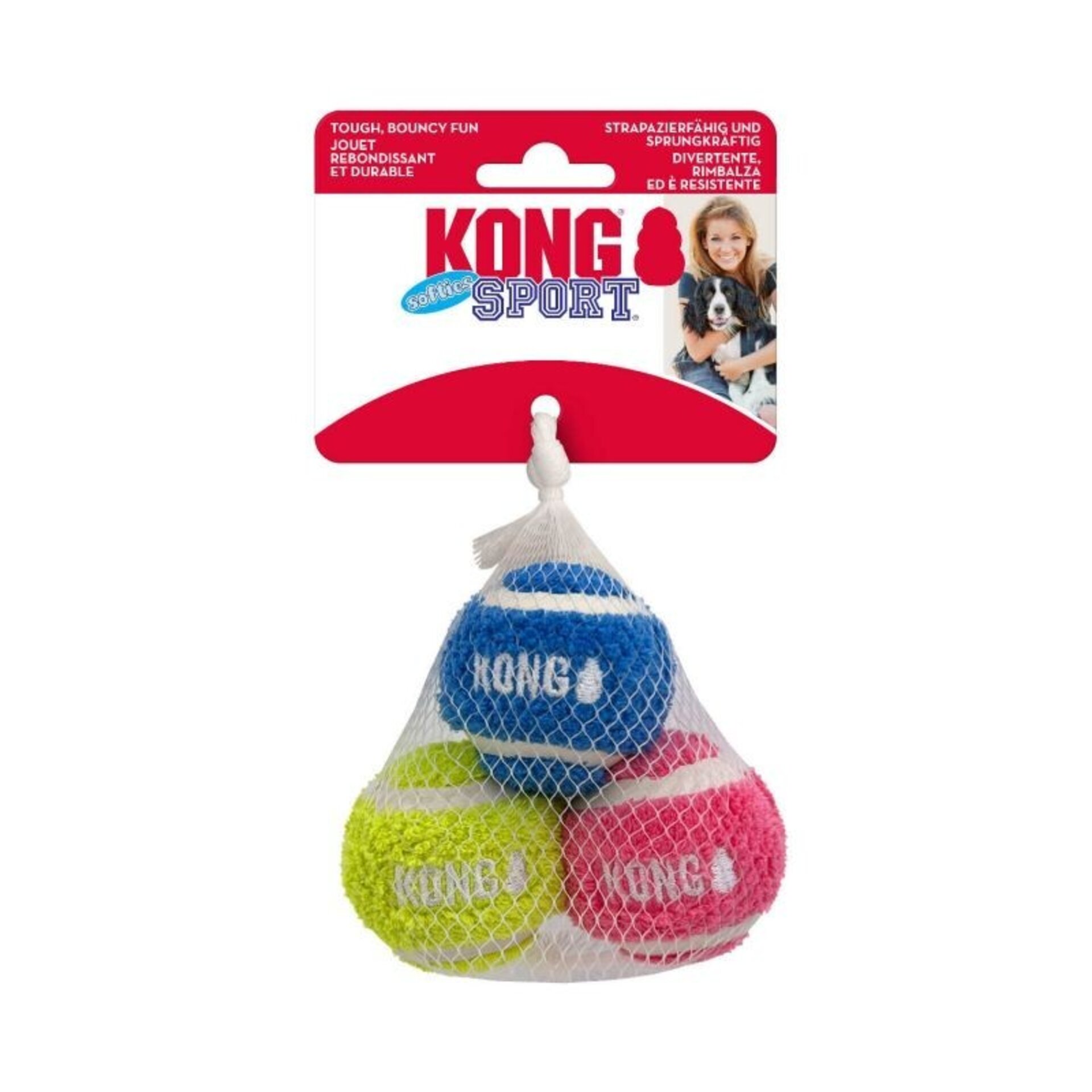 Pelotas Kong Sport Softiles Assorted - 4