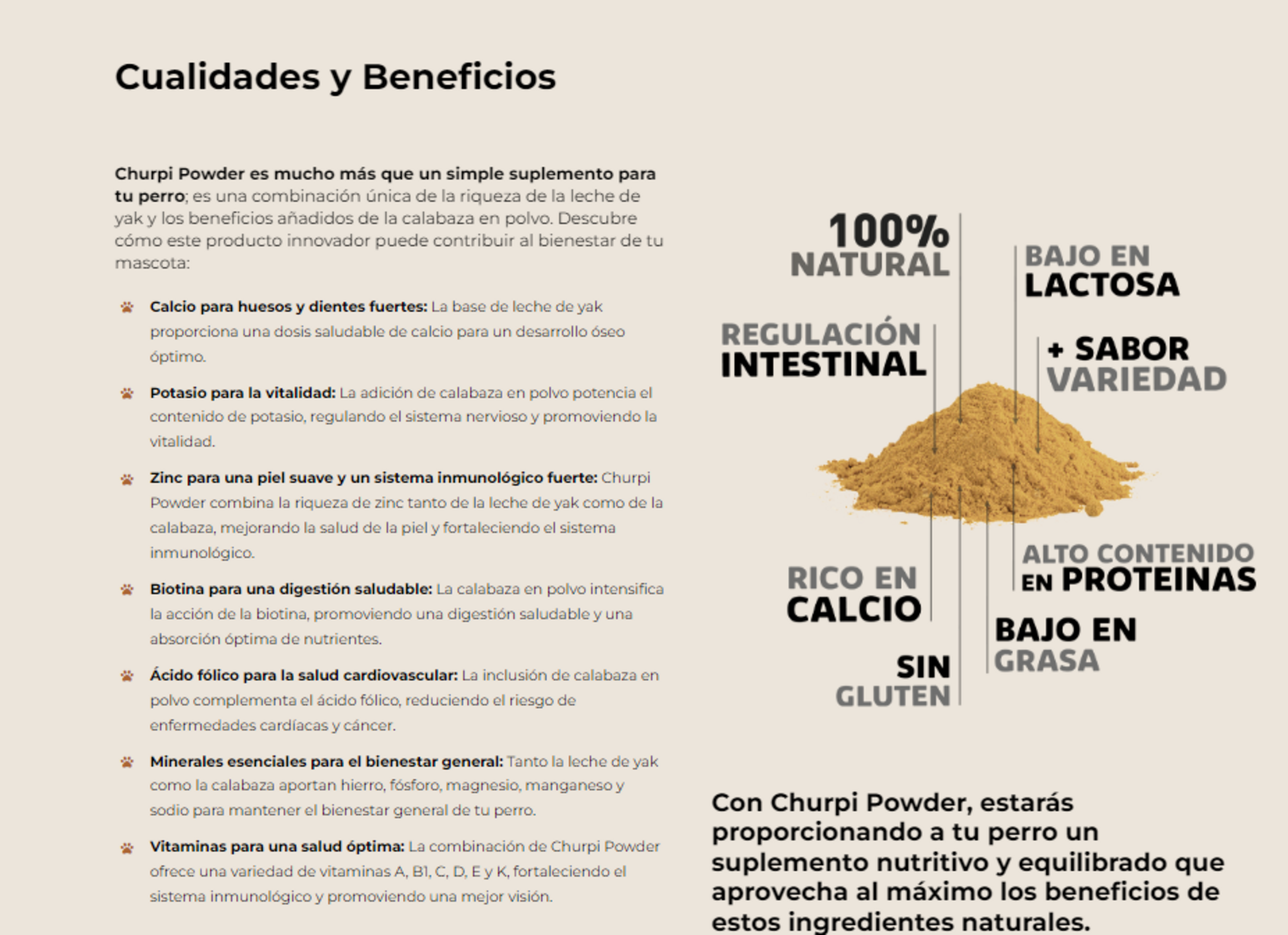 Complemento Churpi Powder Con Calabaza. - 4