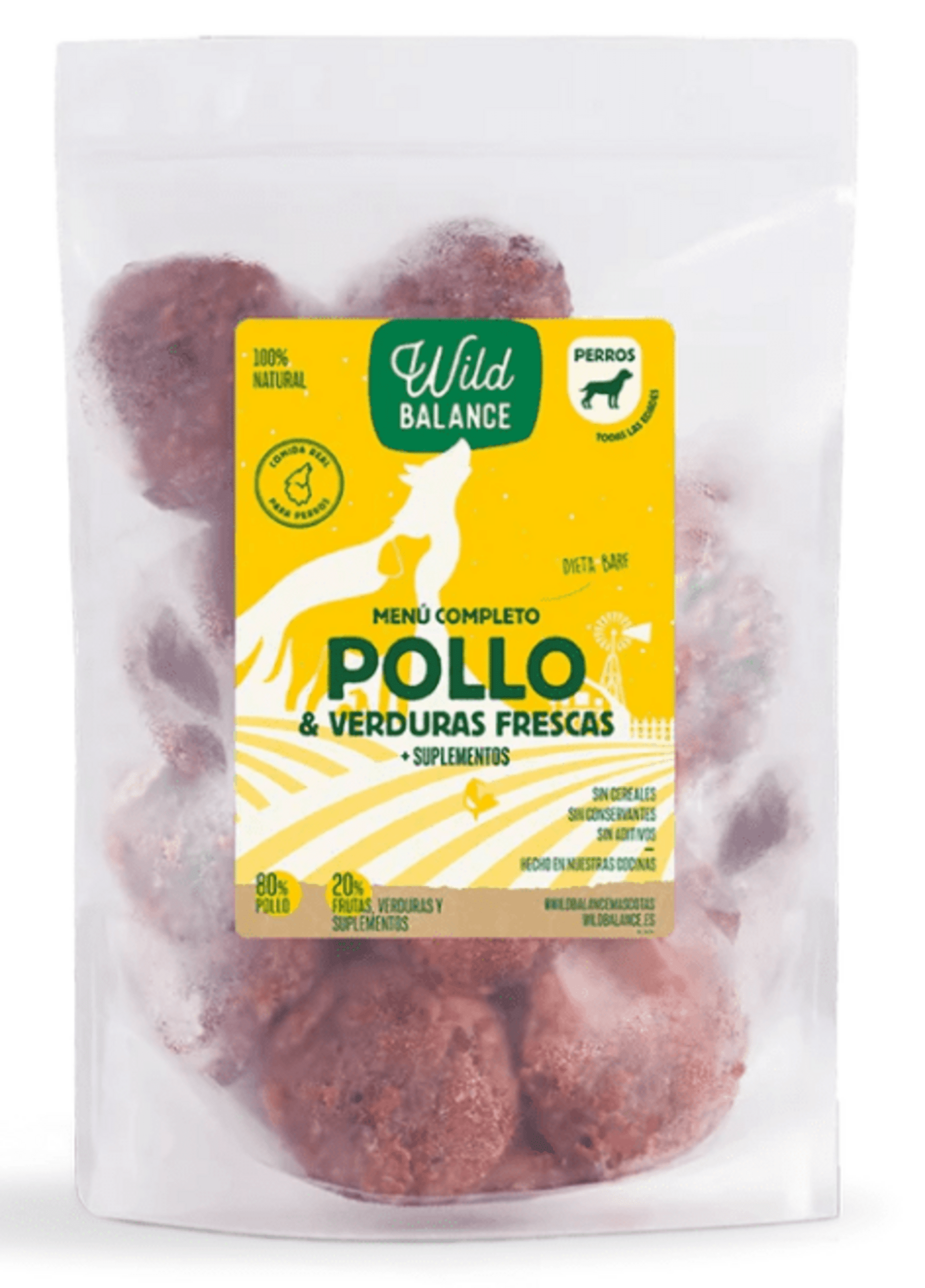 Menú BARF De Pollo Con Verduras Frescas - 2