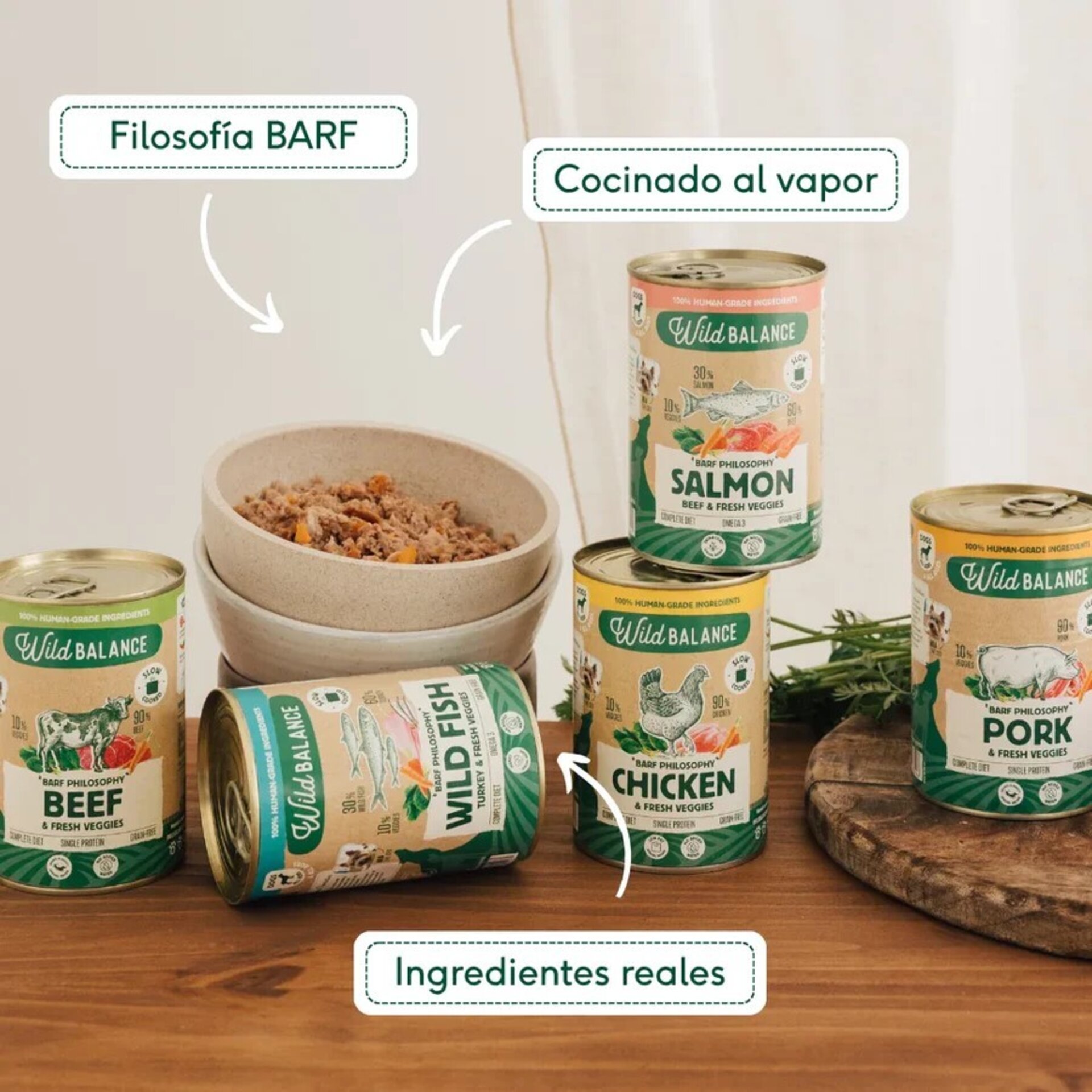Wild Balance Latas – Pavo / Cordero / Pollo / Ternera / Cerdo (Filosofía BARF) - 19