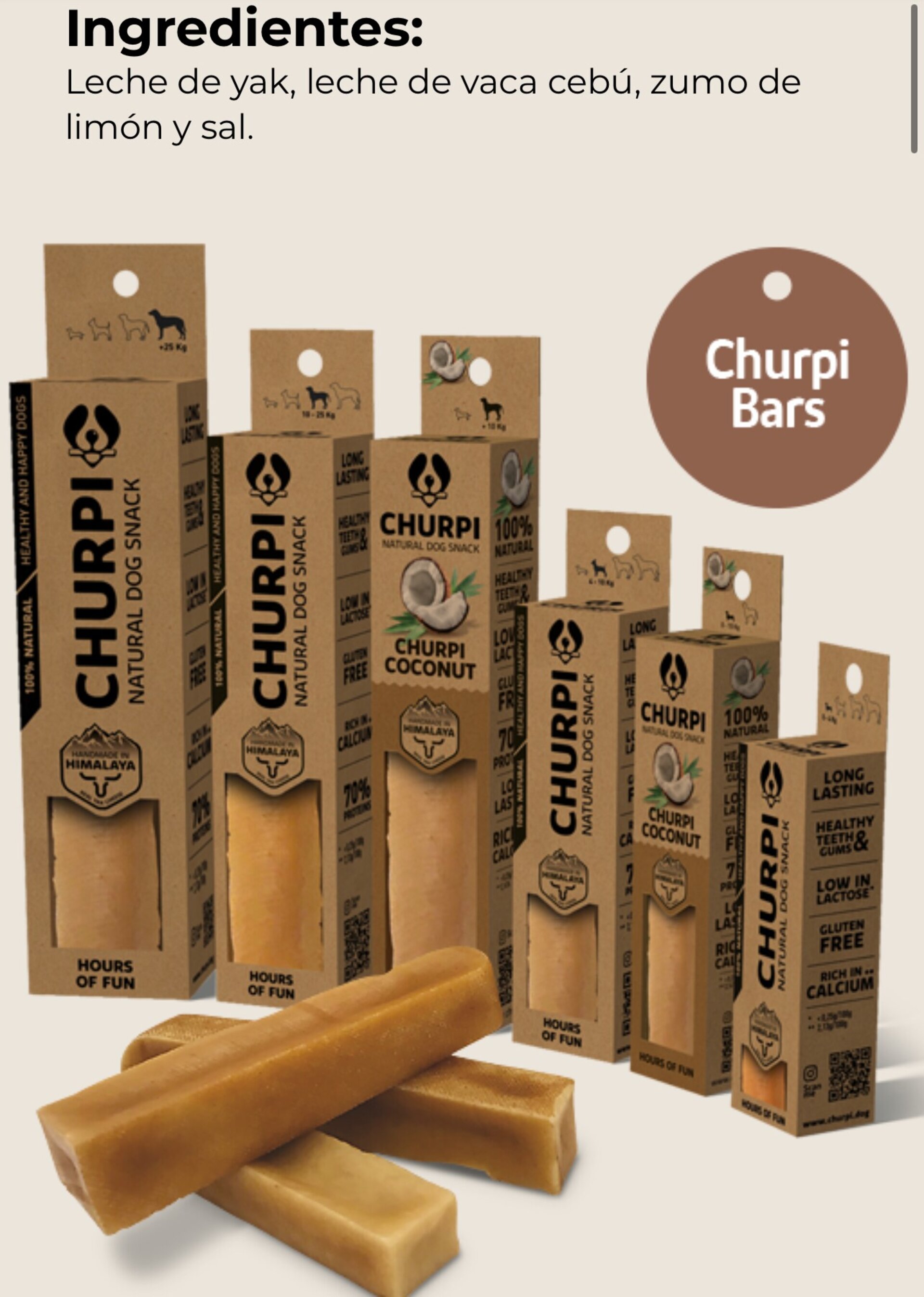 Snack Churpi Talla M - 2