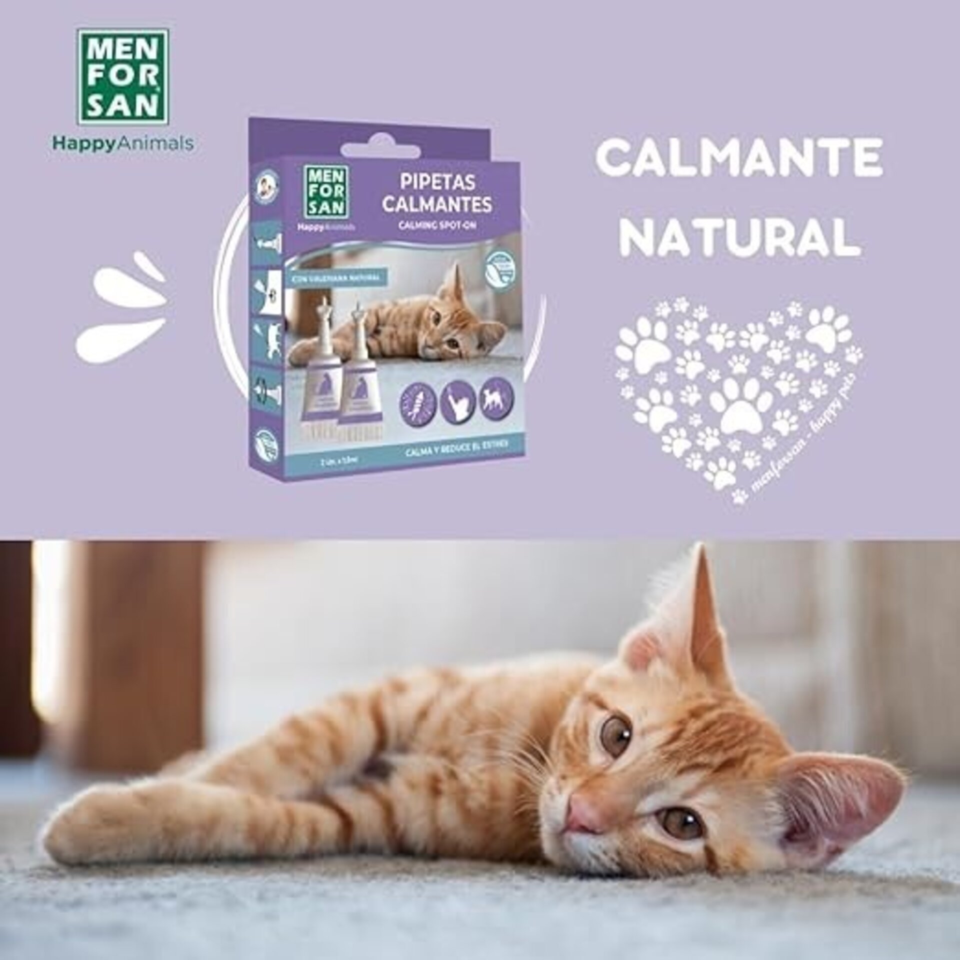 Pipeta Calmante Gatos Men For San - 2
